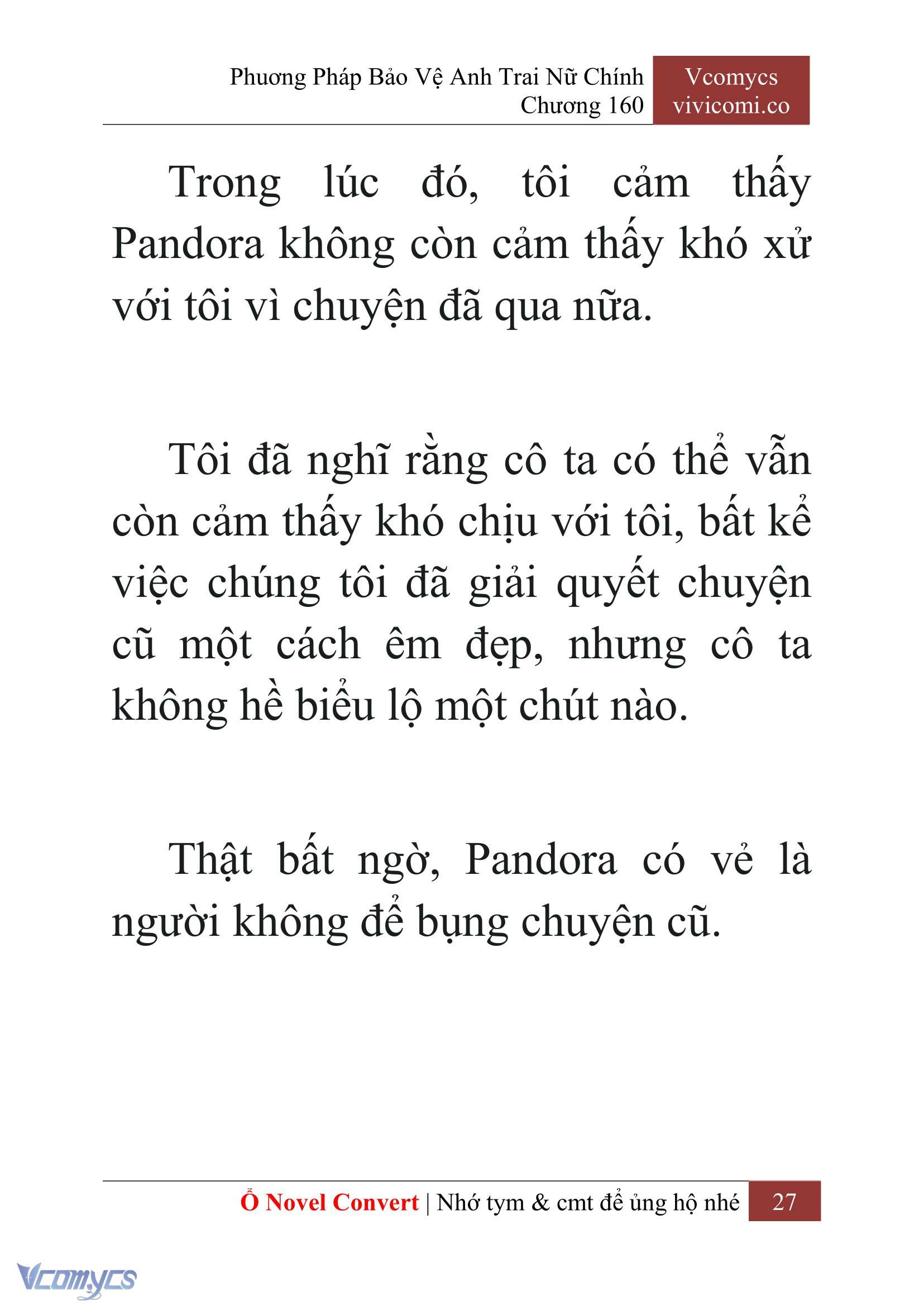 [Novel] Phương Pháp Bảo Vệ Anh Trai Nữ Chính Chap 160 - Trang 2