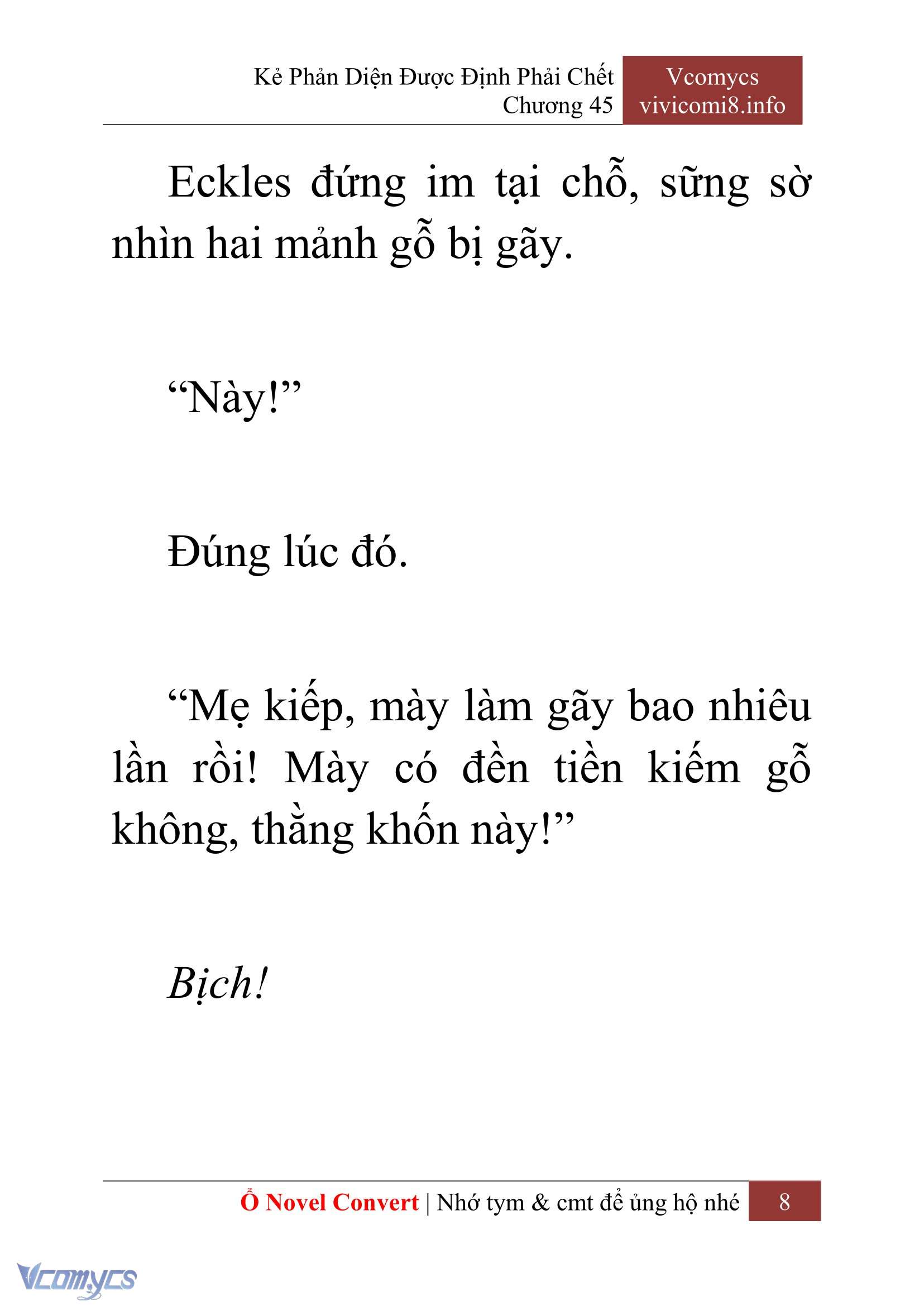 [Novel] Kẻ Phản Diện Được Định Phải Chết Chap 45 - Trang 2