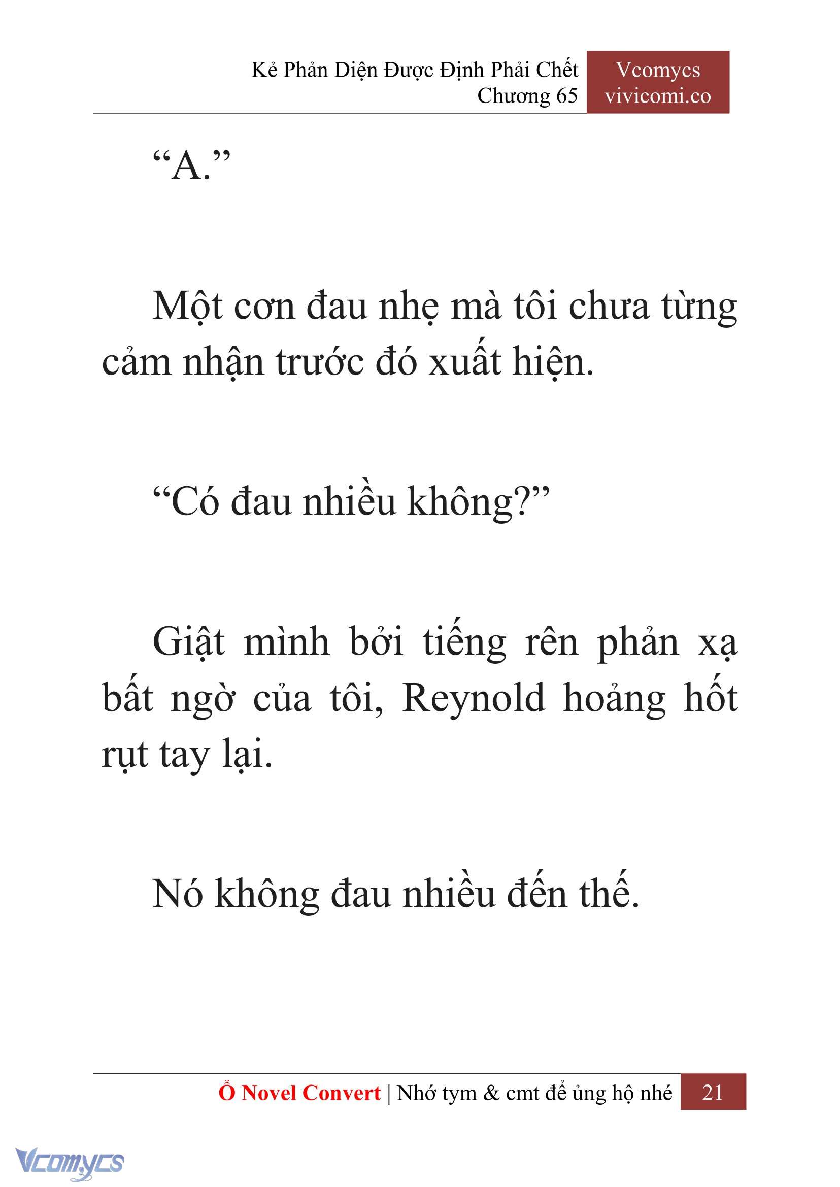[Novel] Kẻ Phản Diện Được Định Phải Chết Chap 65 - Next Chap 66