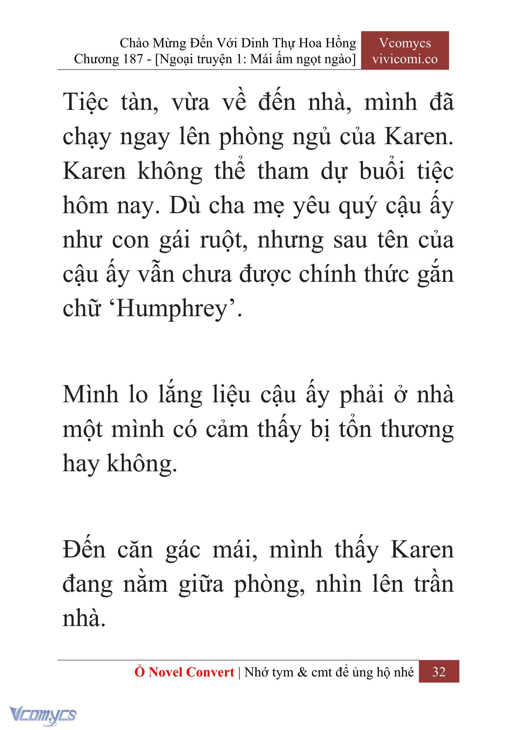 [Novel] Chào Mừng Đến Với Dinh Thự Hoa Hồng Chap 187 - Trang 2