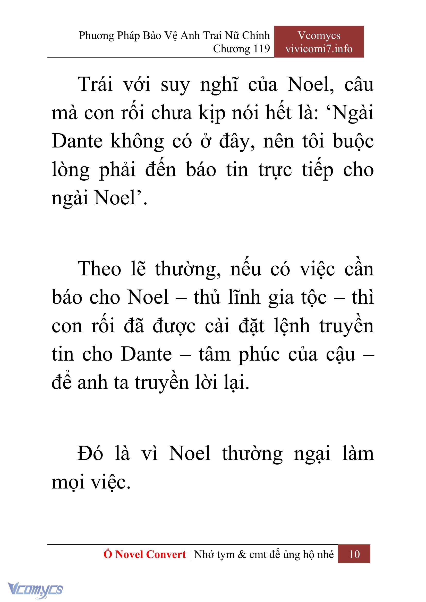 [Novel] Phương Pháp Bảo Vệ Anh Trai Nữ Chính Chap 119 - Trang 2