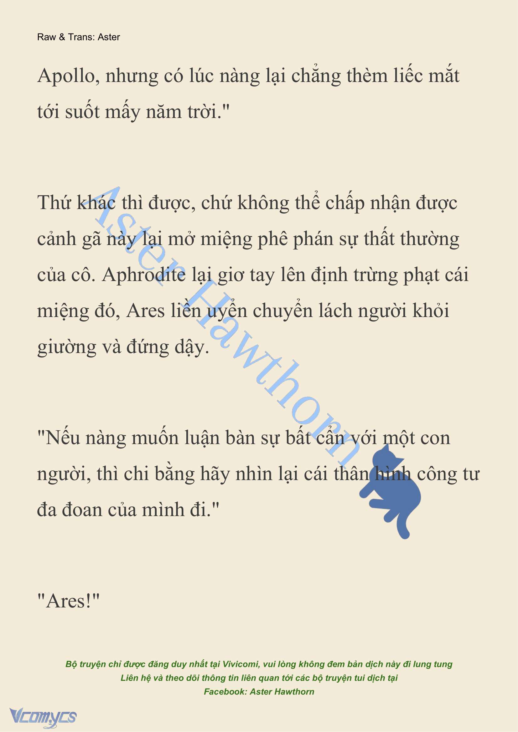 [NOVEL] Dành Cho Các Nữ Thần: Dành cho Psyche Chap 4 - Trang 2