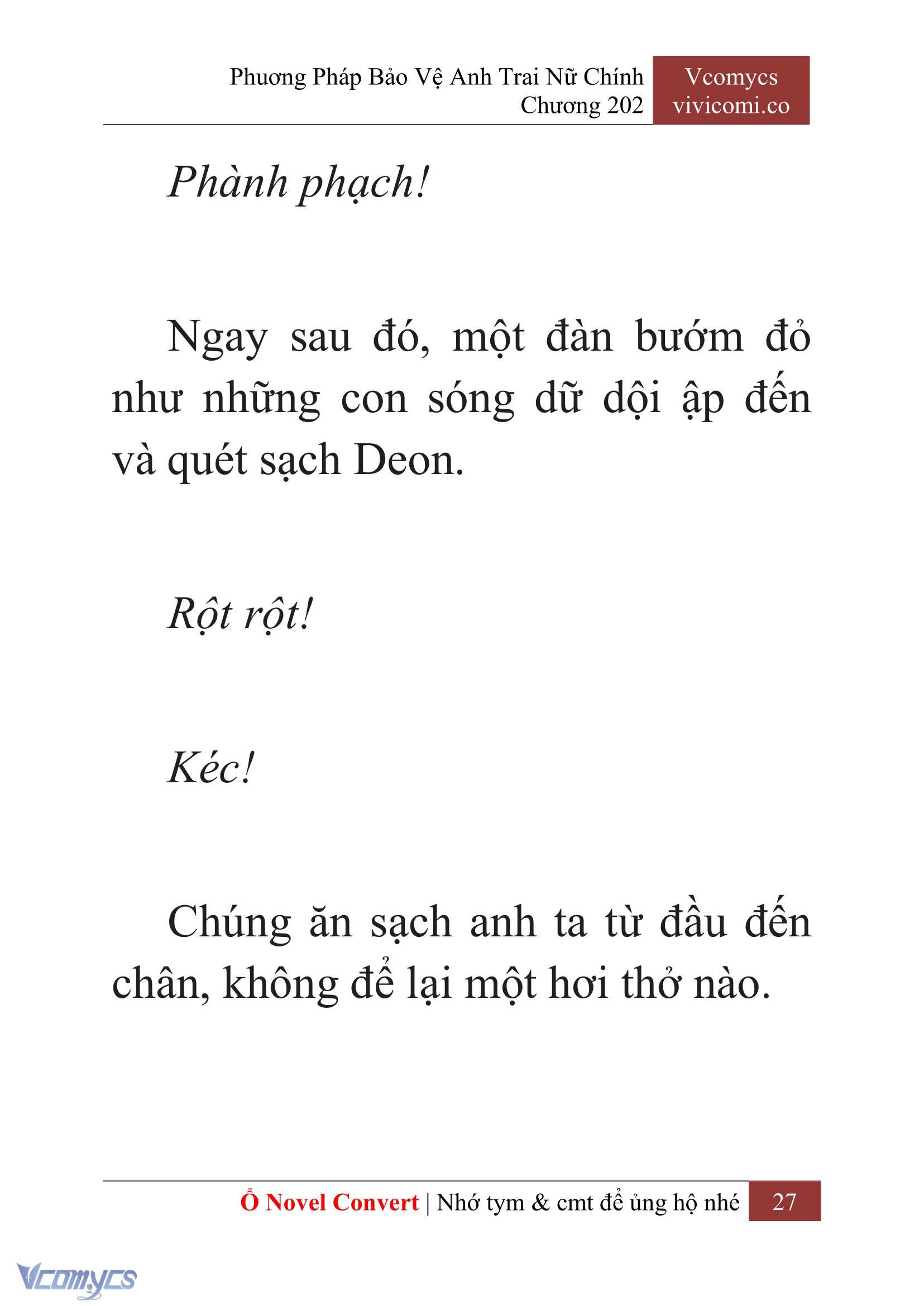 [Novel] Phương Pháp Bảo Vệ Anh Trai Nữ Chính Chap 202 - Trang 2