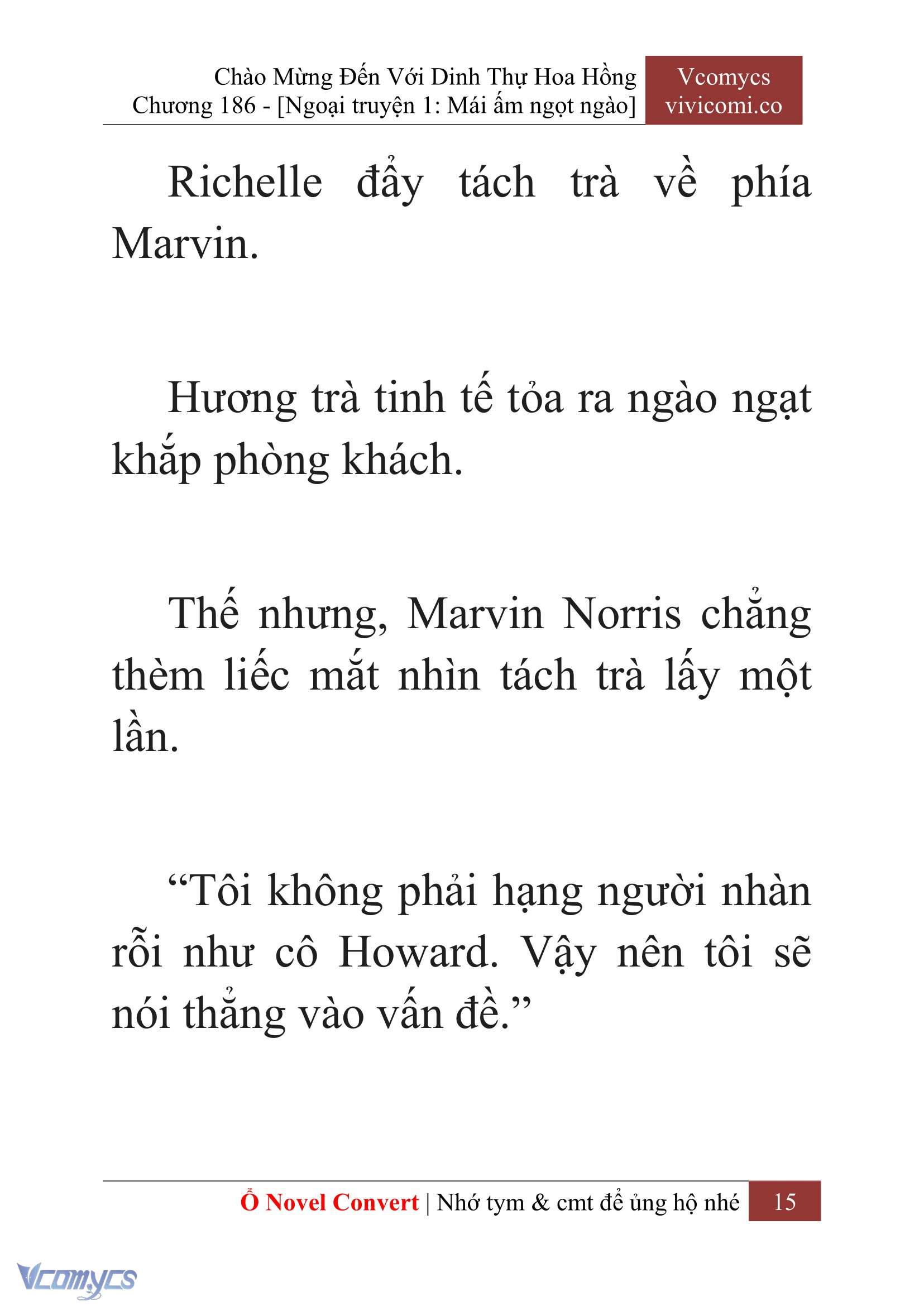 [Novel] Chào Mừng Đến Với Dinh Thự Hoa Hồng Chap 186 - Trang 2