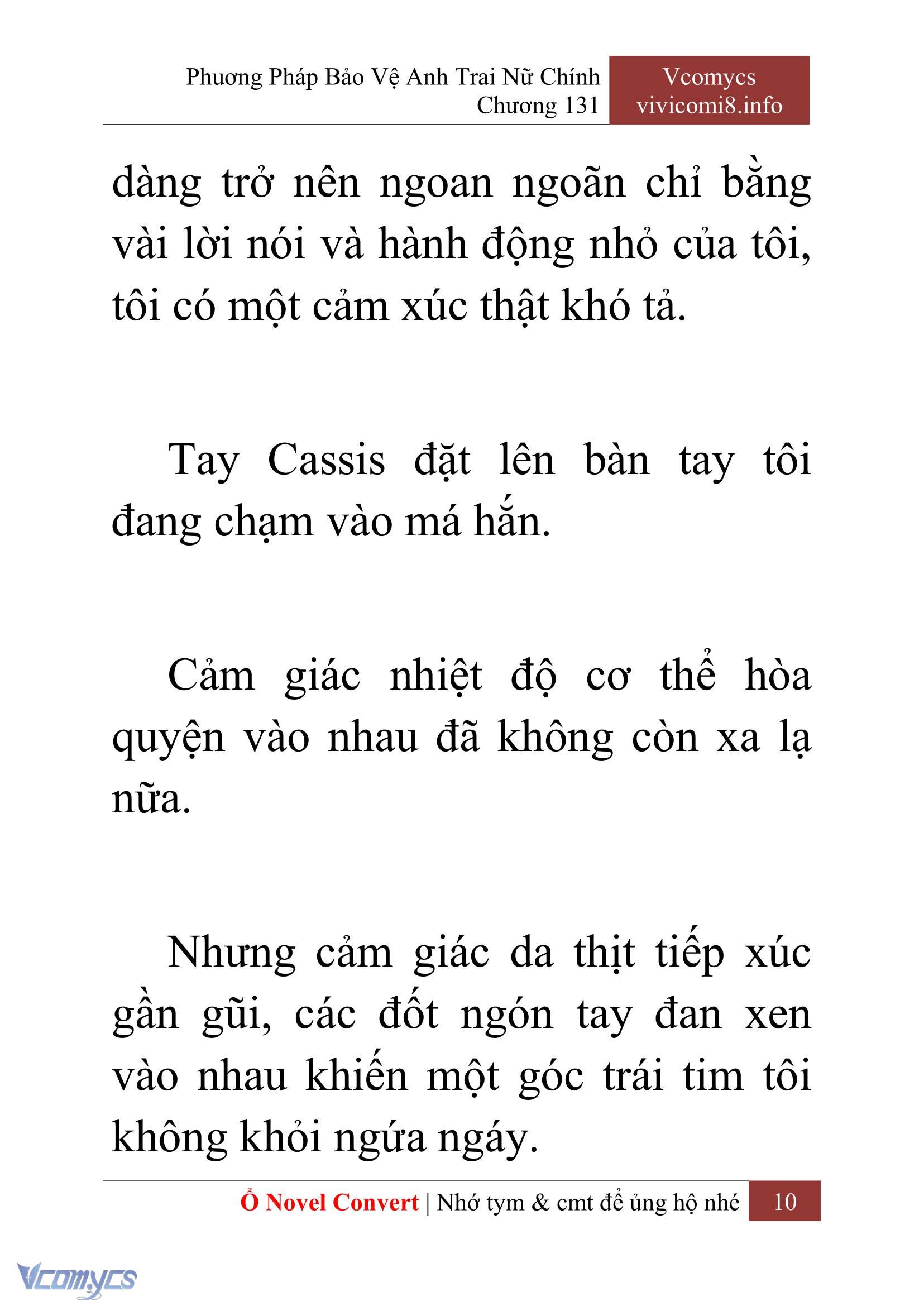 [Novel] Phương Pháp Bảo Vệ Anh Trai Nữ Chính Chap 131 - Trang 2