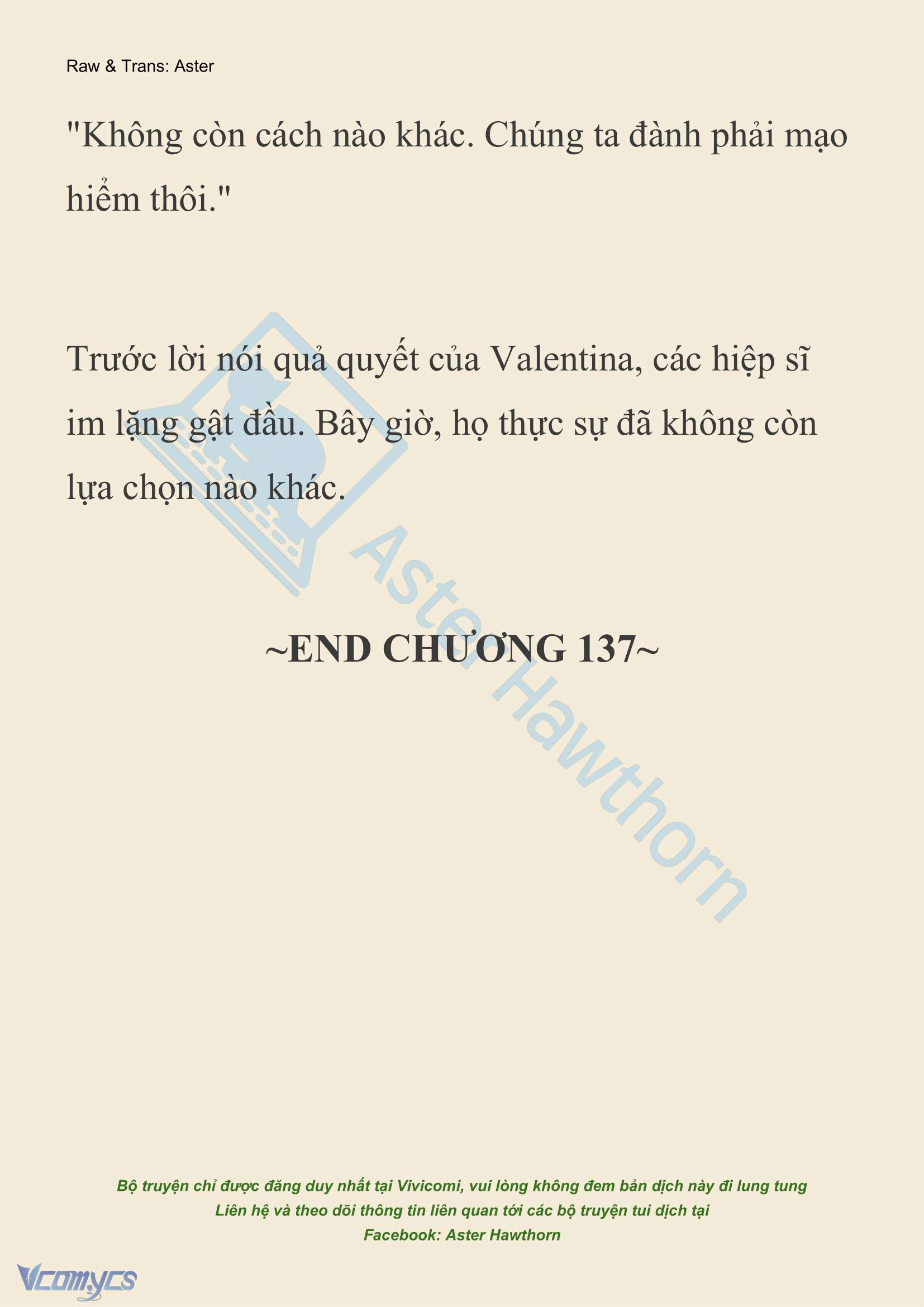 [NOVEL] Thiên Đường Của Valentina Chap 137 - Trang 2