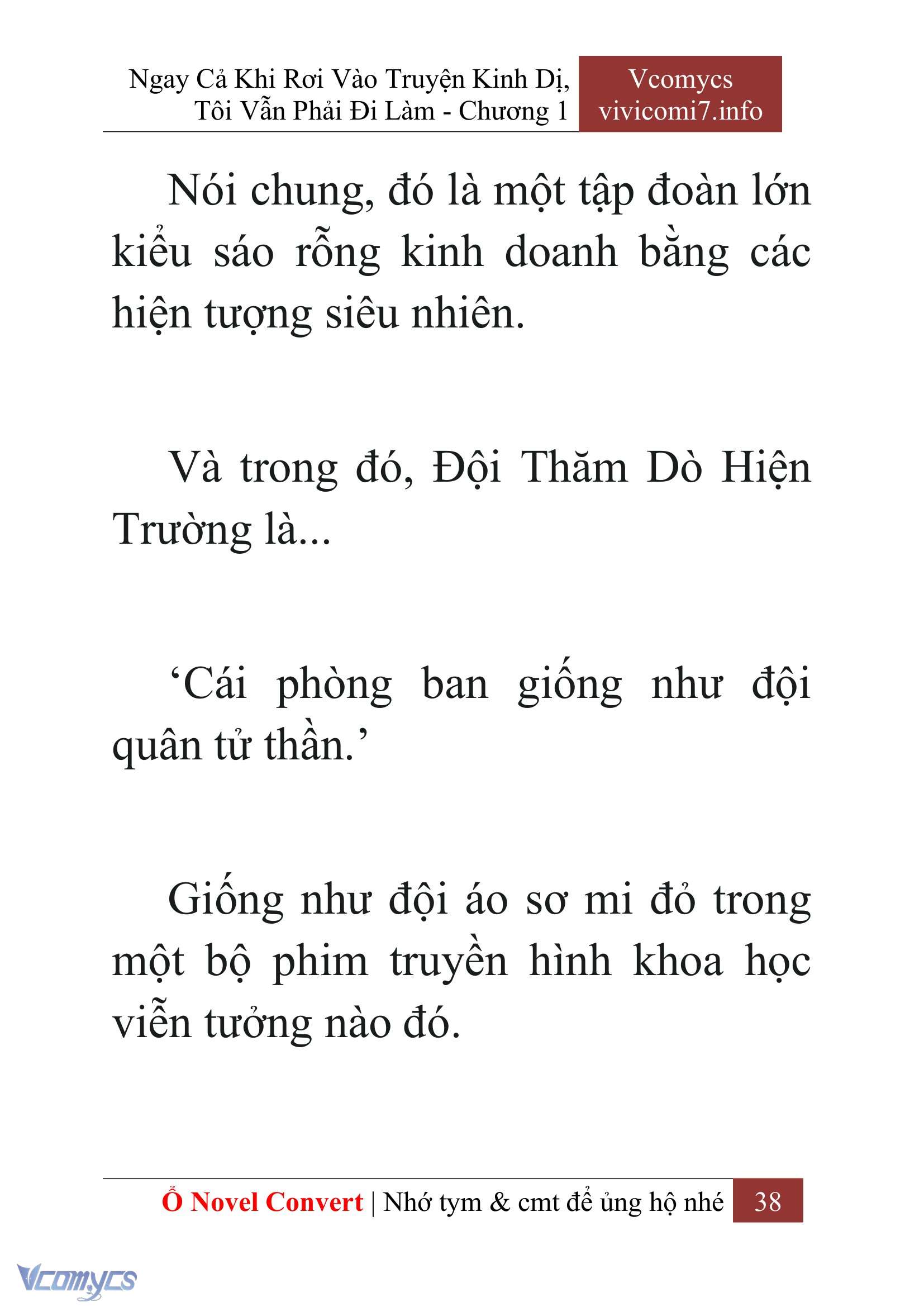 [Novel] Ngay Cả Khi Rơi Vào Truyện Kinh Dị, Tôi Vẫn Phải Đi Làm Chap 1 - Trang 2