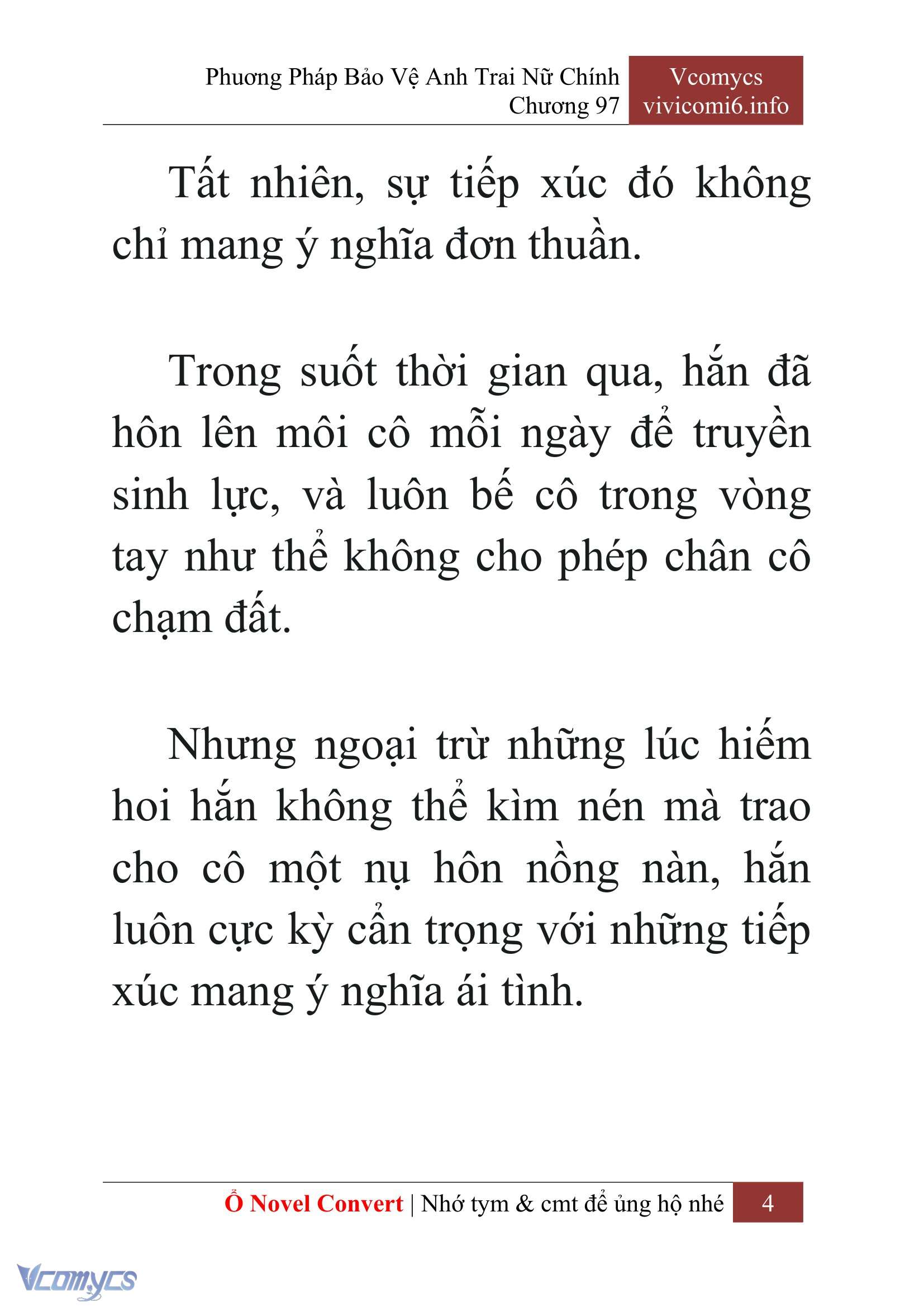 [Novel] Phương Pháp Bảo Vệ Anh Trai Nữ Chính Chap 97 - Trang 2