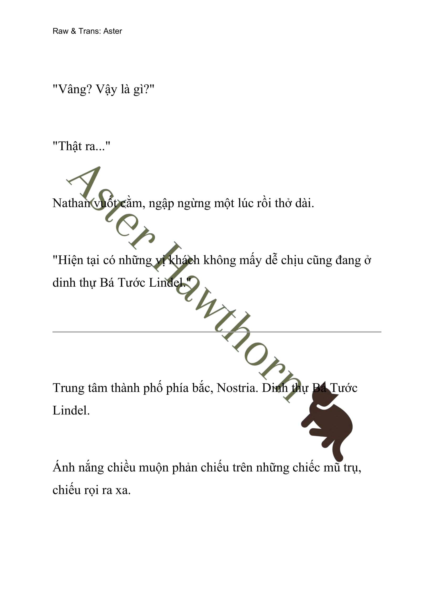 [NOVEL] Anh Hùng Khao Khát Sự Sa Ngã Của Thánh Nữ Chap 23 - Trang 2