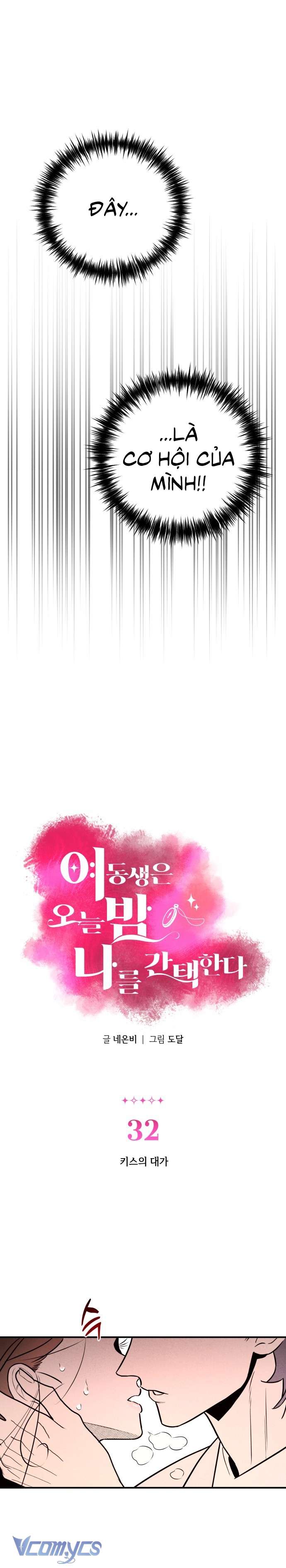 Tối Nay Tôi Là Người Được Cô Ấy Chọn Chap 32 - Trang 3