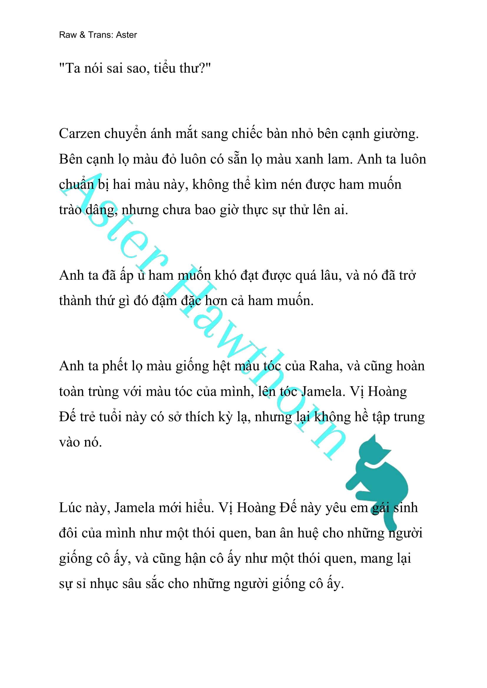 [NOVEL] Búp Bê Trong Phòng Ngủ Của Công Chúa Chap Chap - Trang 2