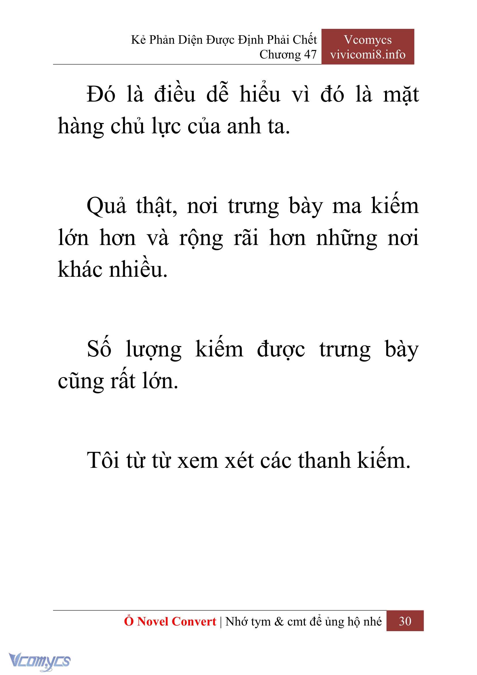 [Novel] Kẻ Phản Diện Được Định Phải Chết Chap 47 - Trang 2