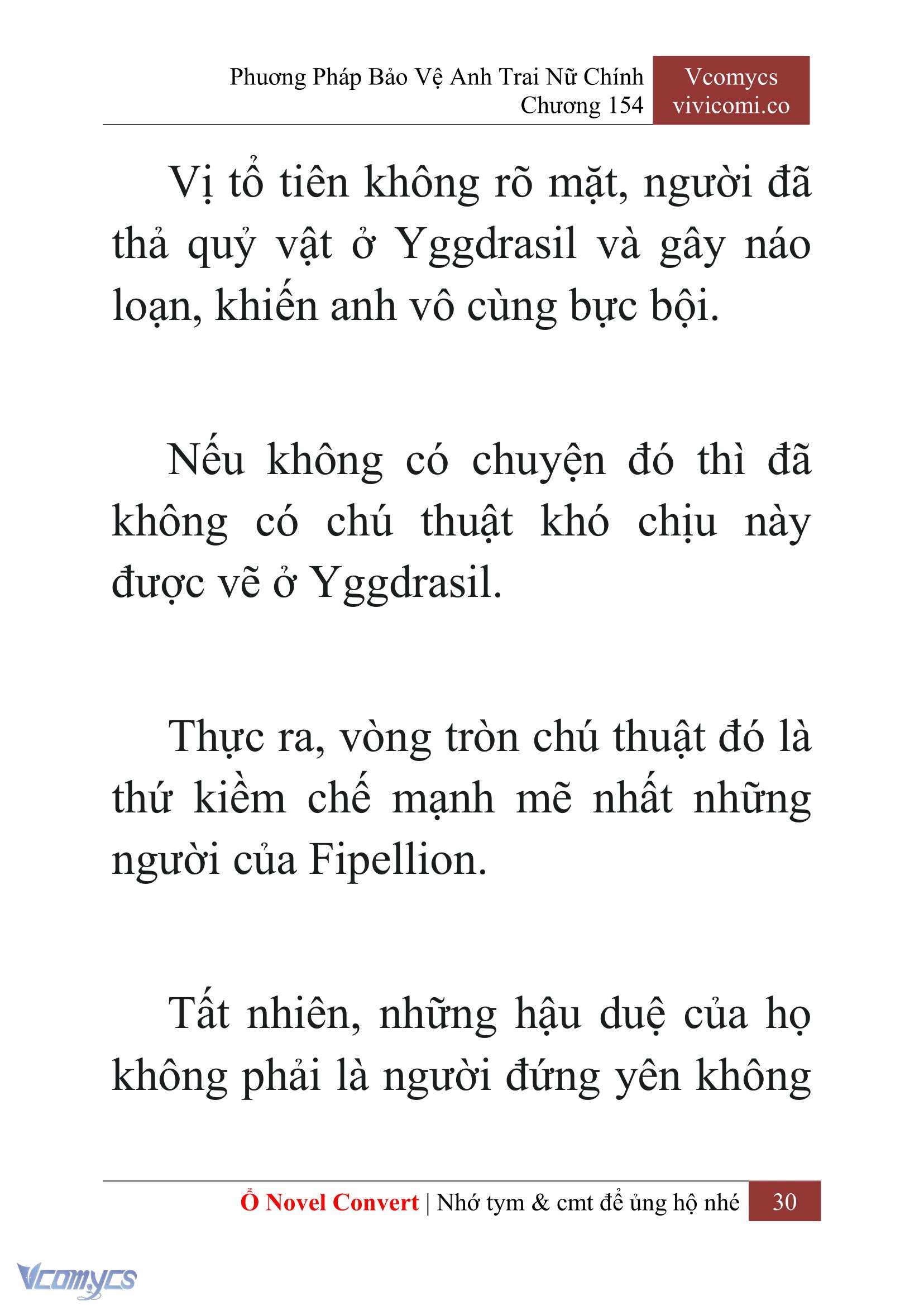 [Novel] Phương Pháp Bảo Vệ Anh Trai Nữ Chính Chap 154 - Trang 2
