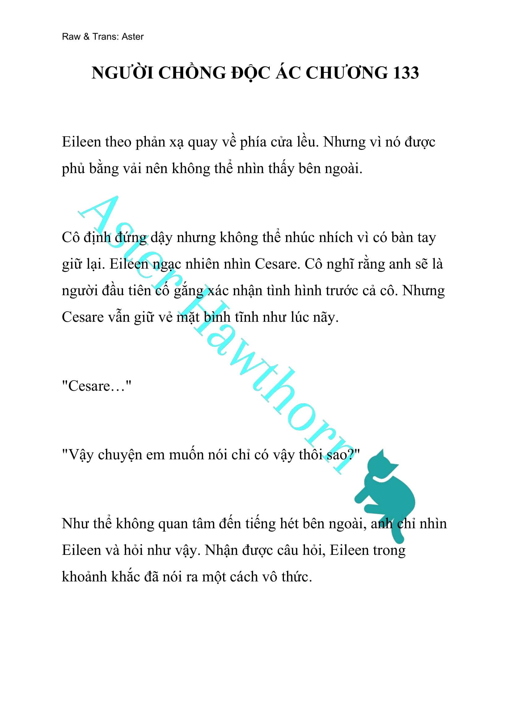 [NOVEL] Người Chồng Độc Ác Chap 133 - Trang 2