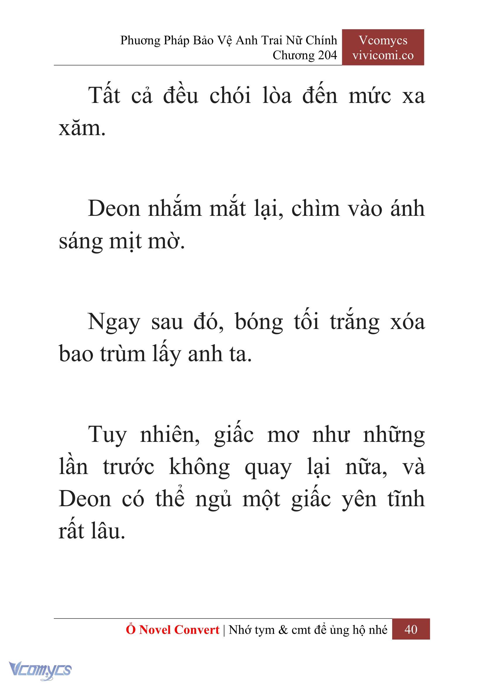 [Novel] Phương Pháp Bảo Vệ Anh Trai Nữ Chính Chap 204 - Trang 2