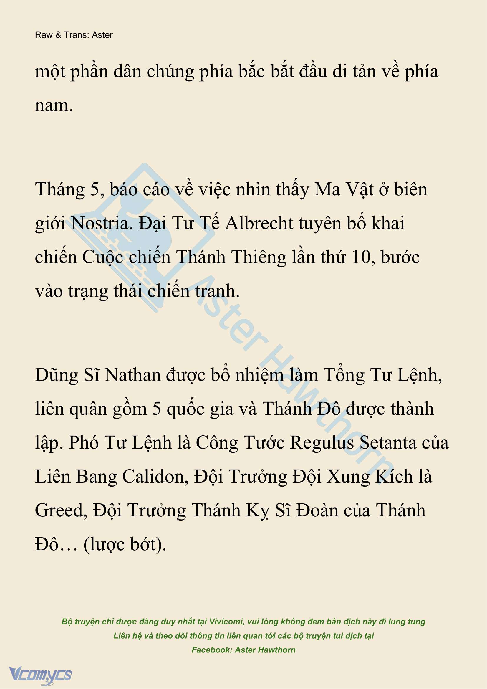 [NOVEL] Anh Hùng Khao Khát Sự Sa Ngã Của Thánh Nữ Chap 148 - Trang 2