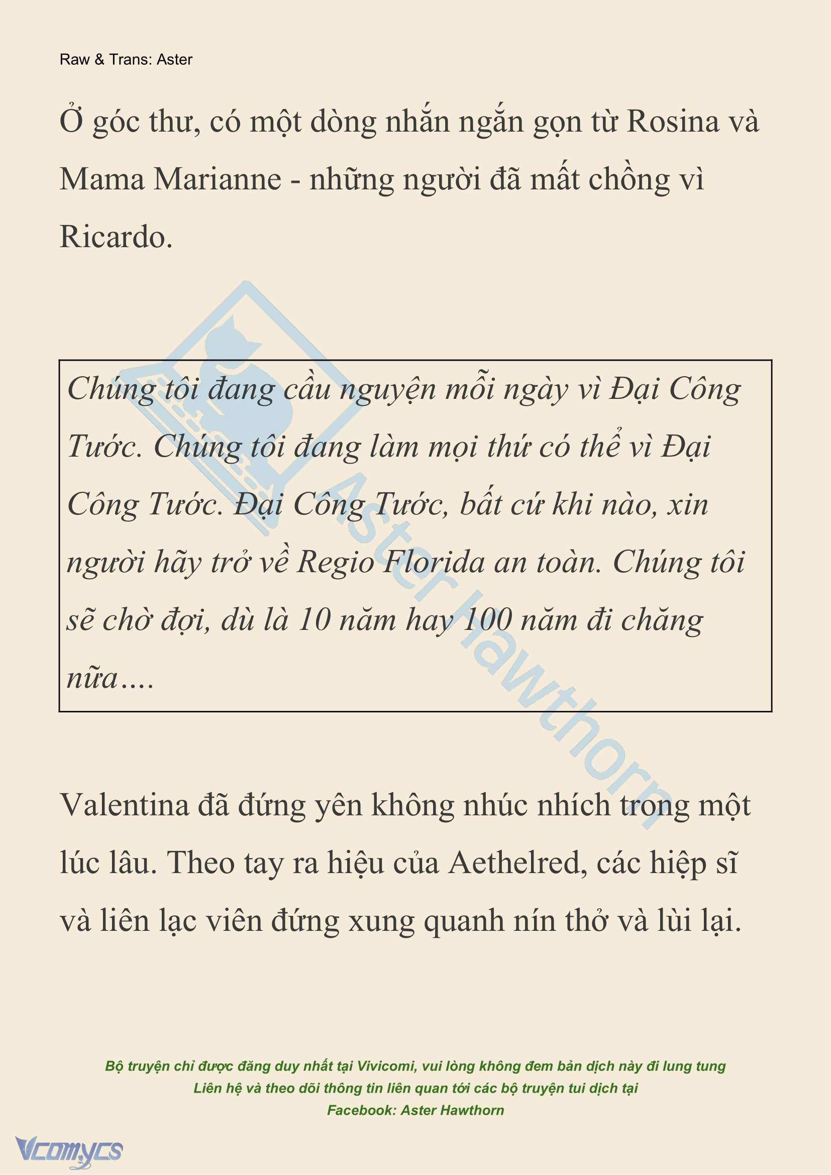 [NOVEL] Thiên Đường Của Valentina Chap 143 - Trang 2