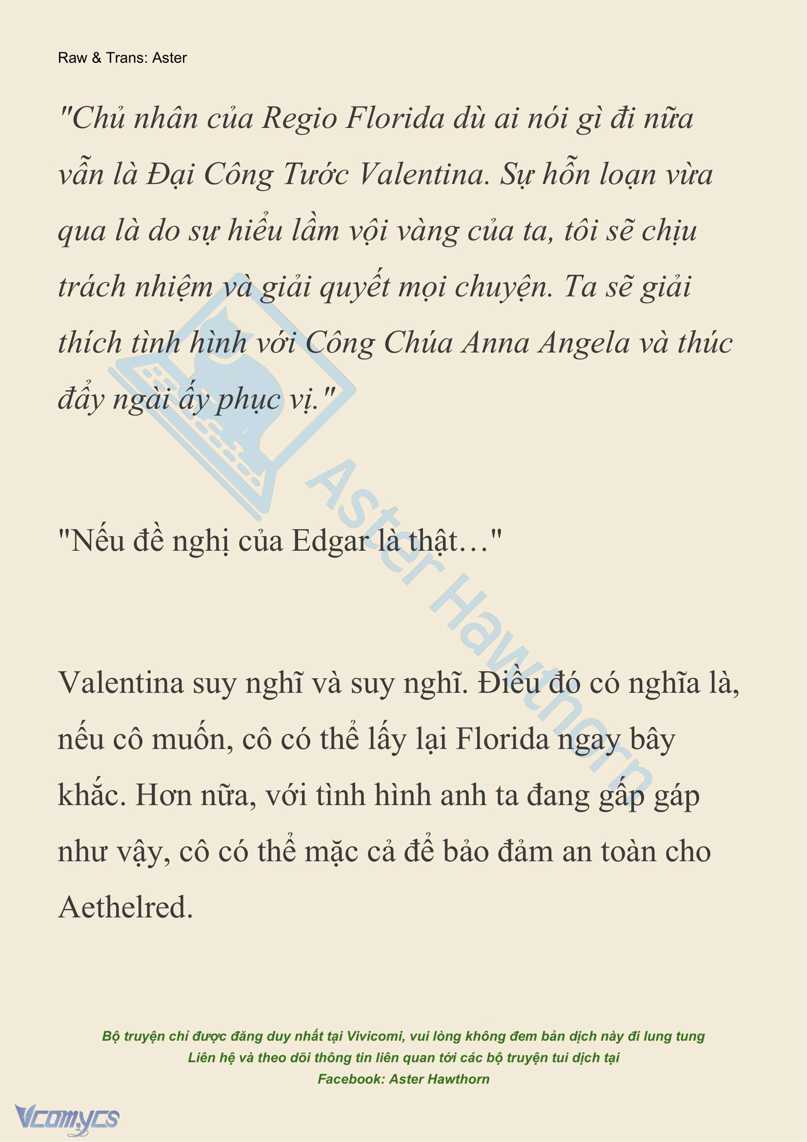 [NOVEL] Thiên Đường Của Valentina Chap 106 - Trang 2