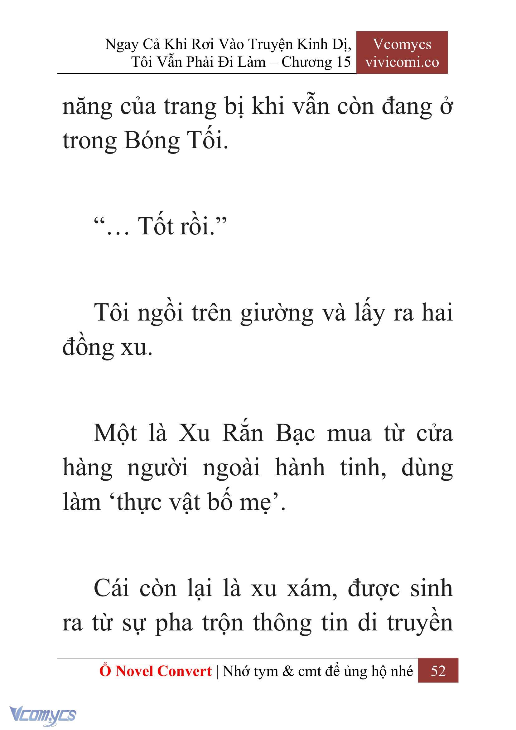 [Novel] Ngay Cả Khi Rơi Vào Truyện Kinh Dị, Tôi Vẫn Phải Đi Làm Chap 15 - Trang 2