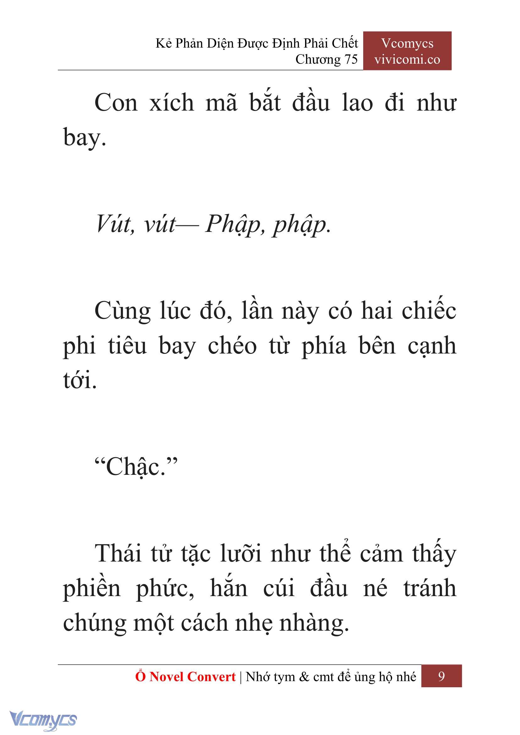 [Novel] Kẻ Phản Diện Được Định Phải Chết Chap 75 - Next Chap 76
