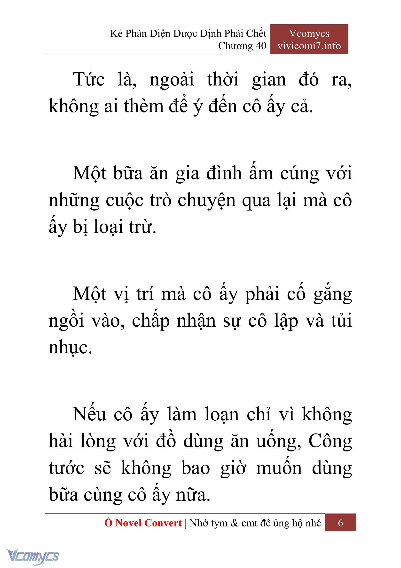 [Novel] Kẻ Phản Diện Được Định Phải Chết Chap 40 - Trang 2
