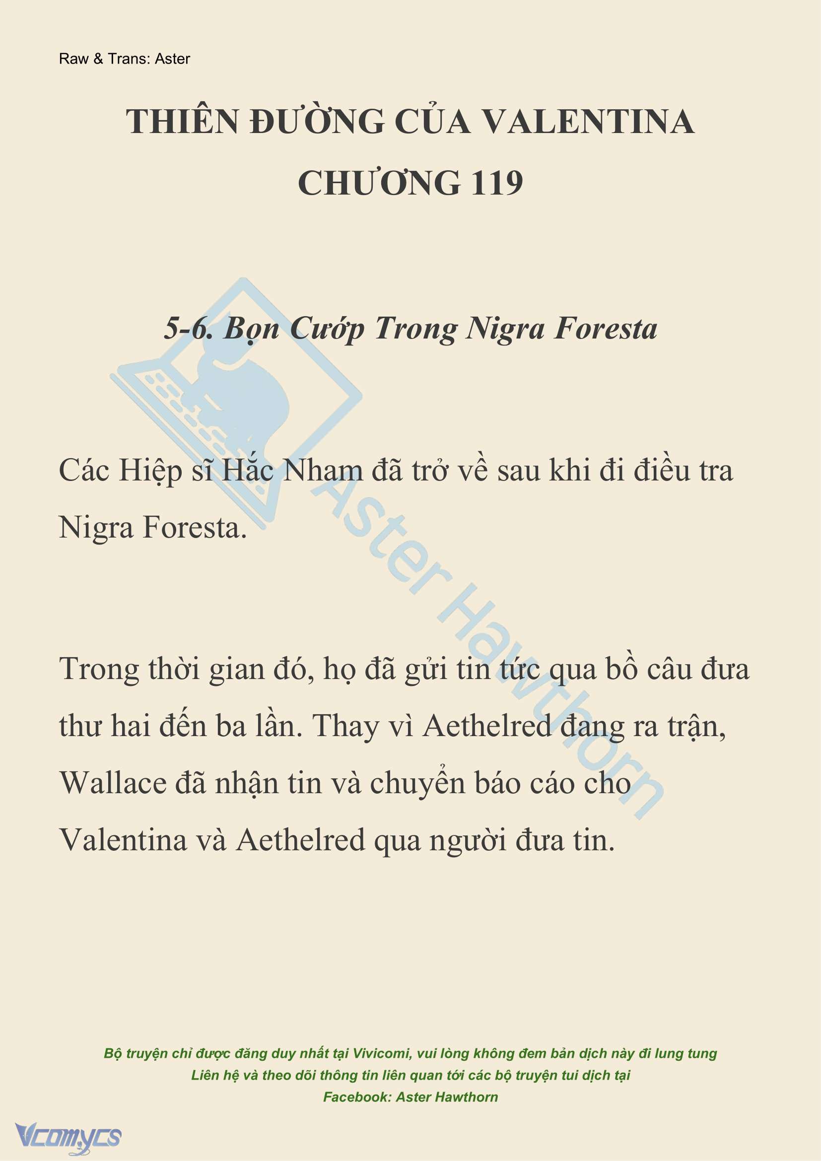 [NOVEL] Thiên Đường Của Valentina Chap 119 - Trang 2