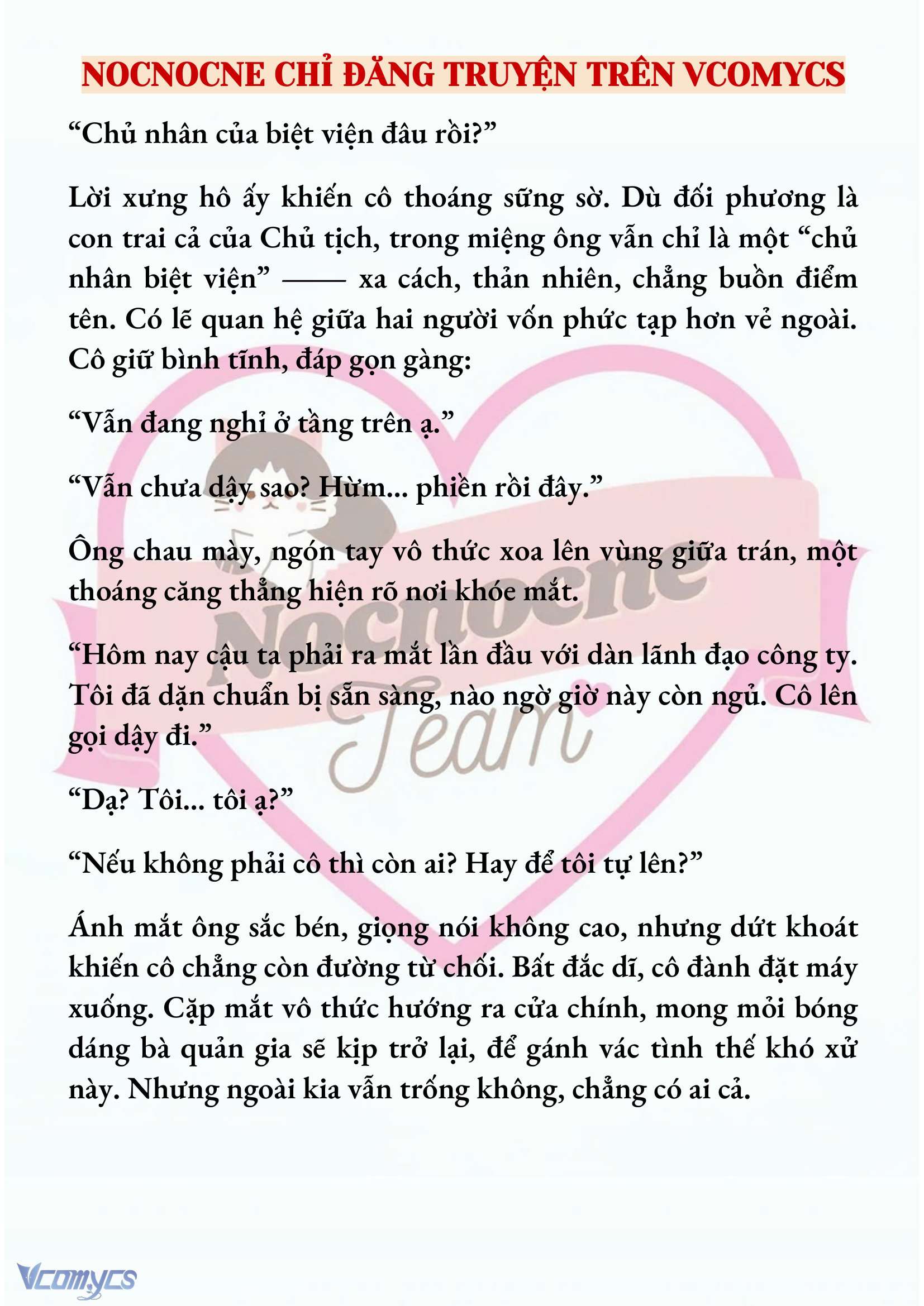 [NOVEL] NGỌN ĐÈN BIỆT VIỆN KHÔNG BAO GIỜ TẮT Chap 7 - Trang 2