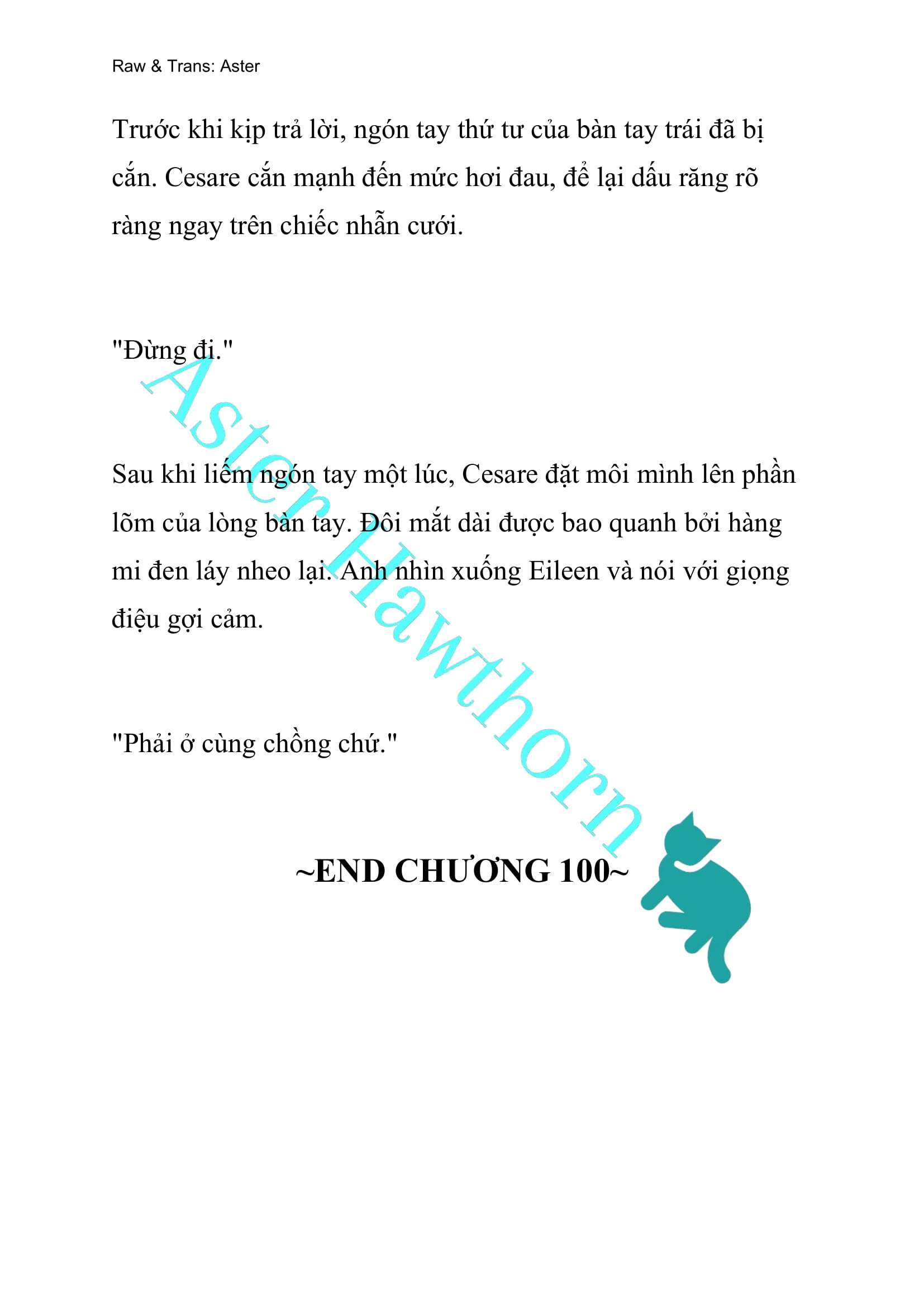 [NOVEL] Người Chồng Độc Ác Chap 100 - Trang 2