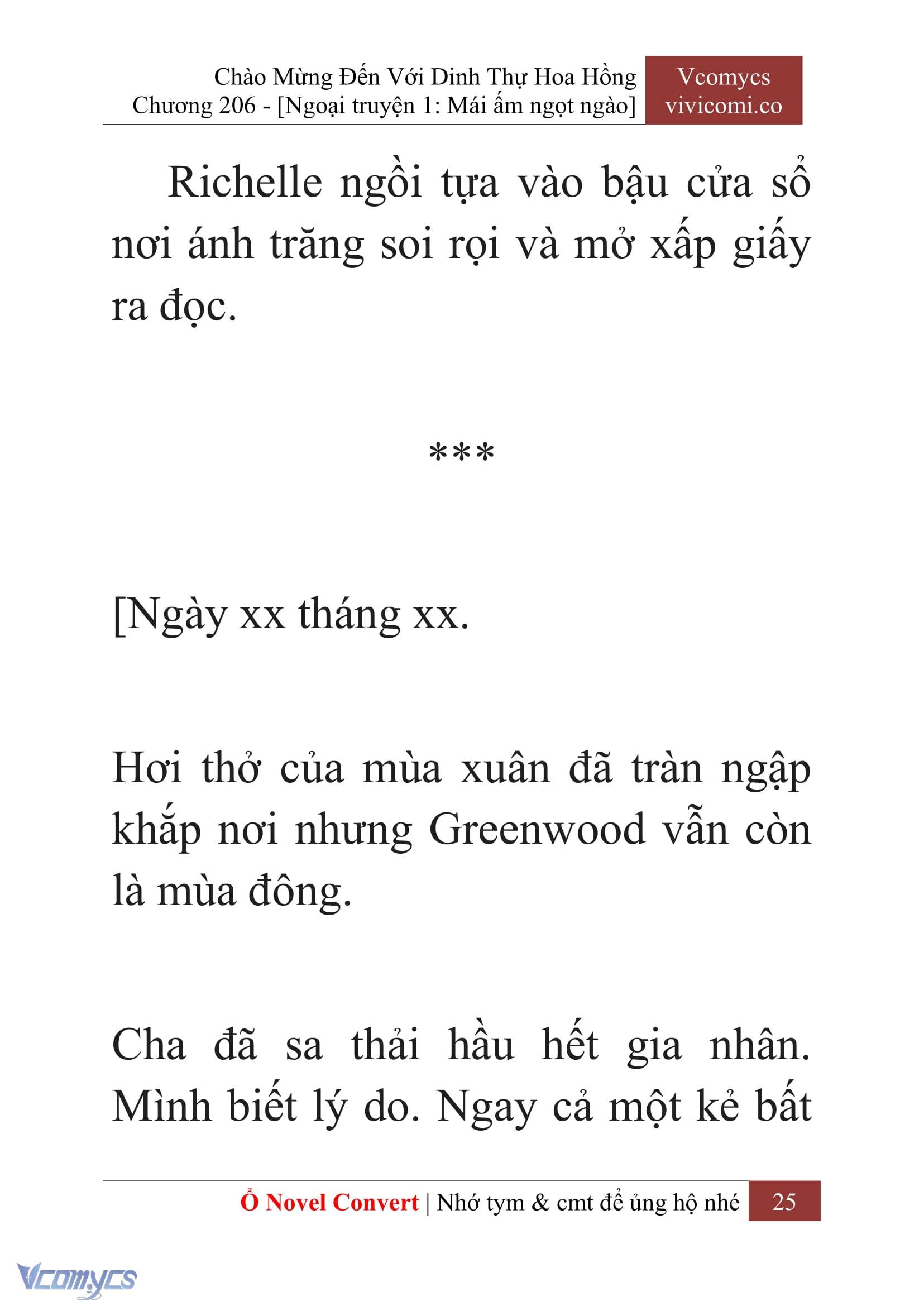 [Novel] Chào Mừng Đến Với Dinh Thự Hoa Hồng Chap 206 - Trang 2