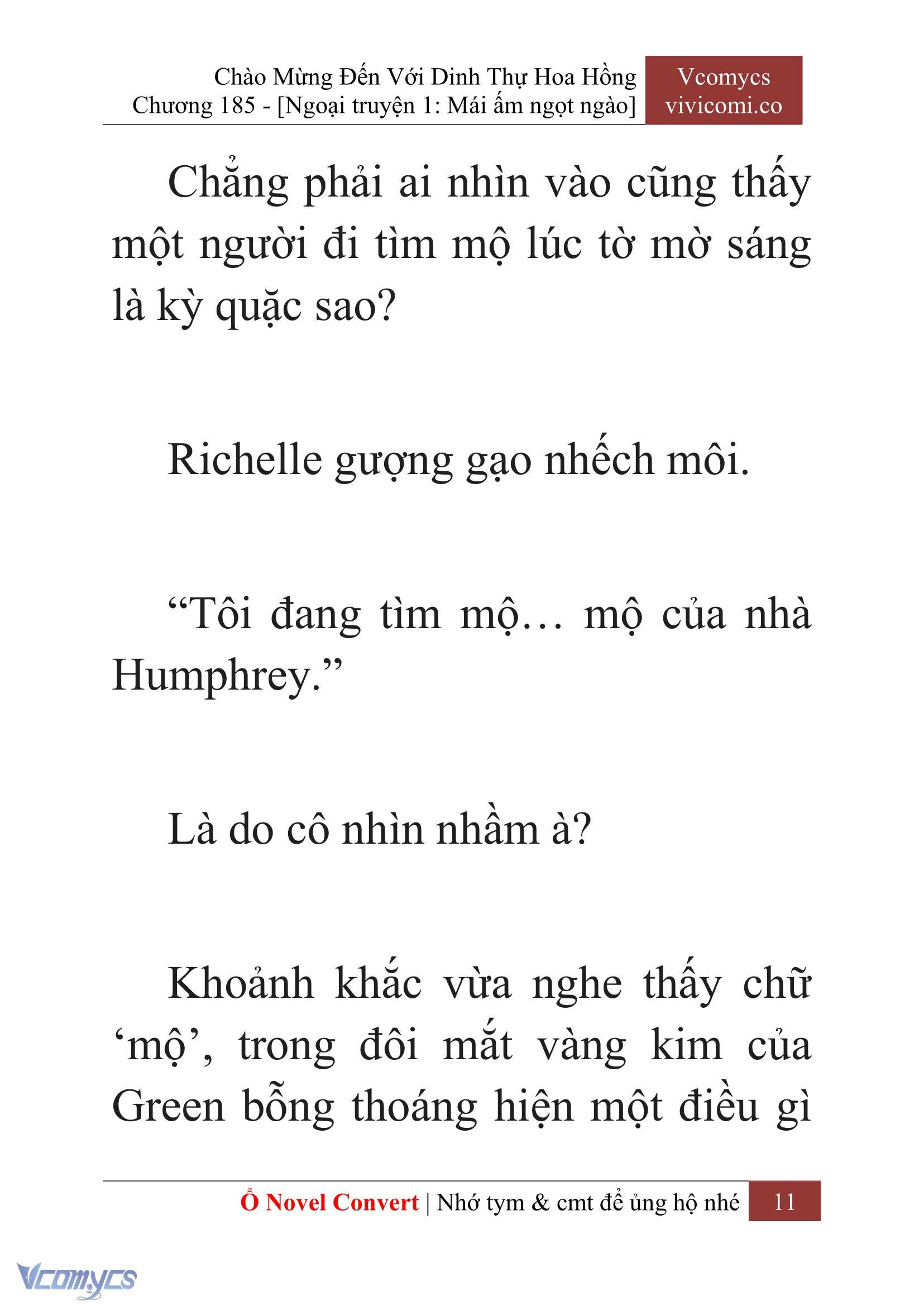 [Novel] Chào Mừng Đến Với Dinh Thự Hoa Hồng Chap 185 - Trang 2