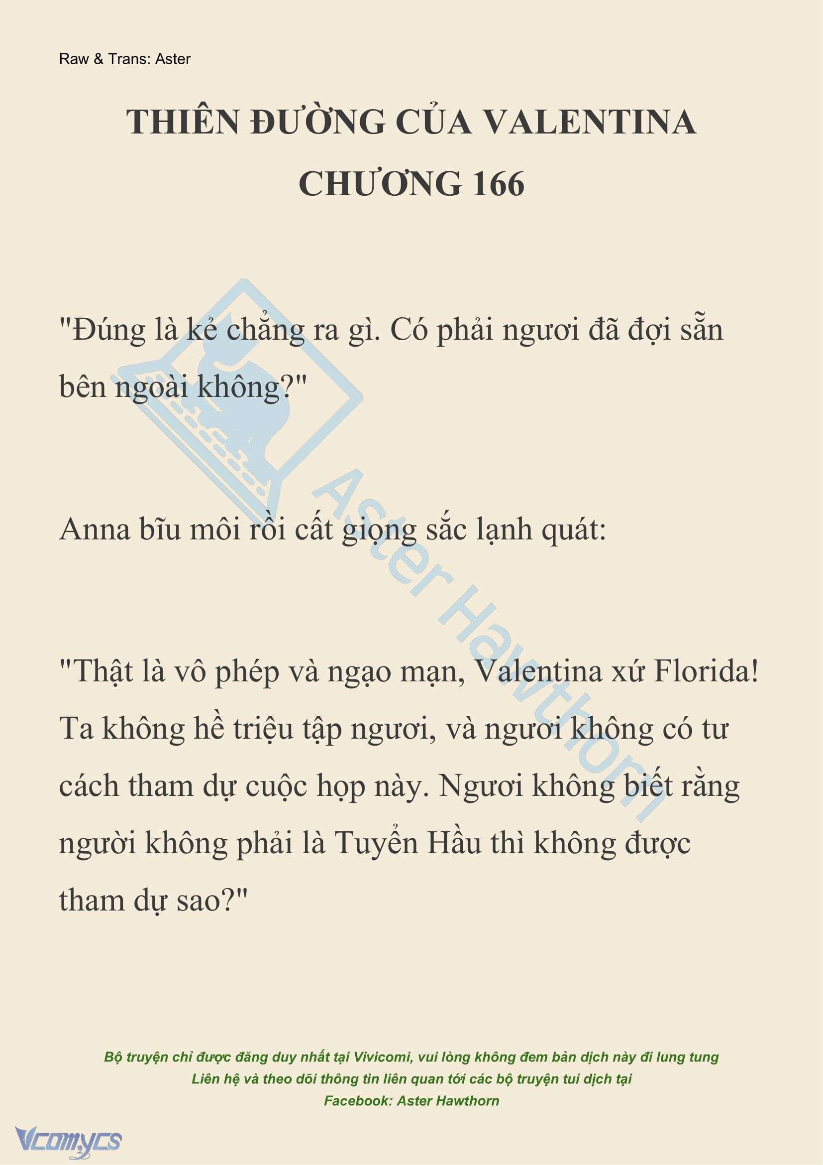 [NOVEL] Thiên Đường Của Valentina Chap 166 - Trang 2
