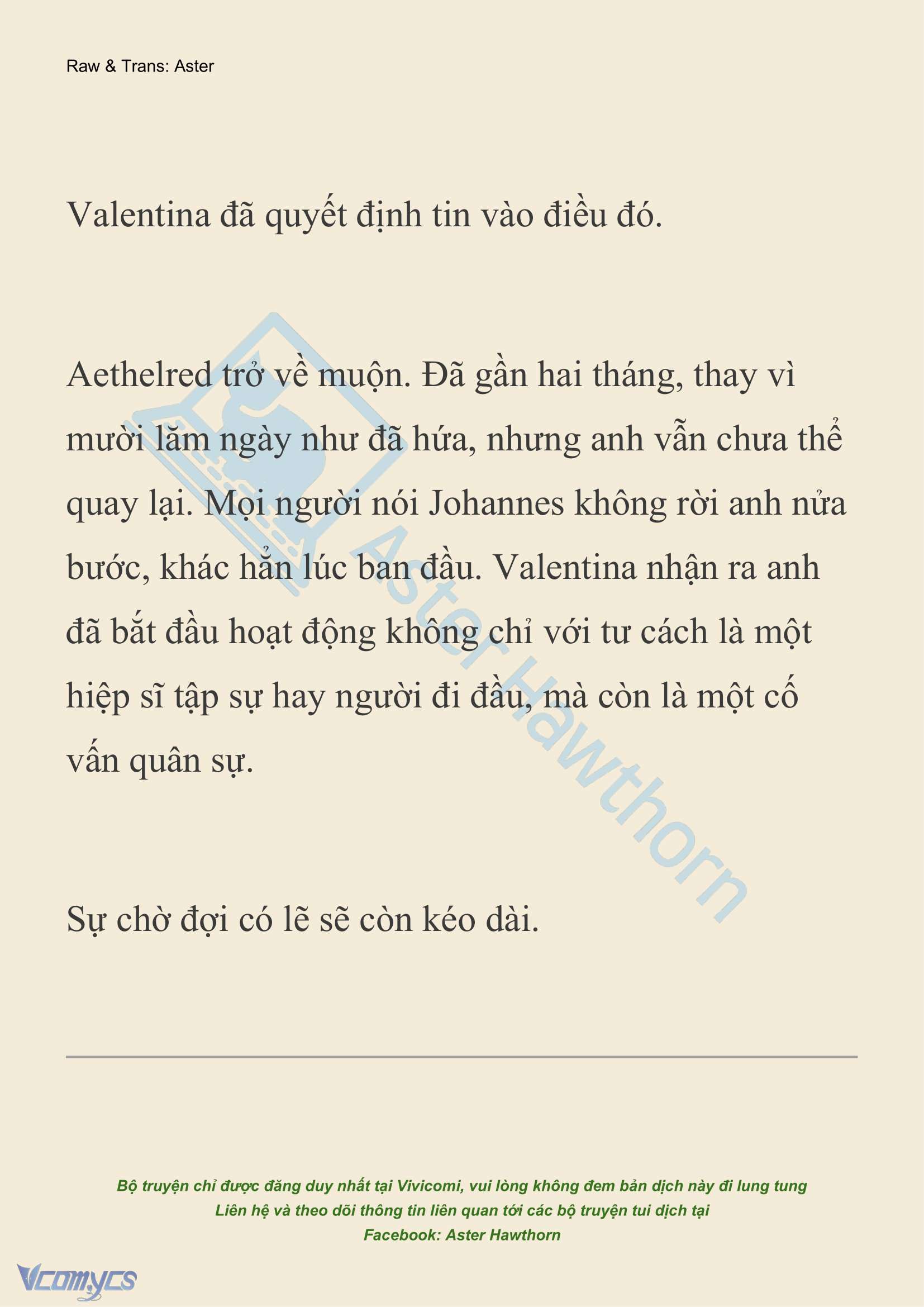 [NOVEL] Thiên Đường Của Valentina Chap 111 - Trang 2