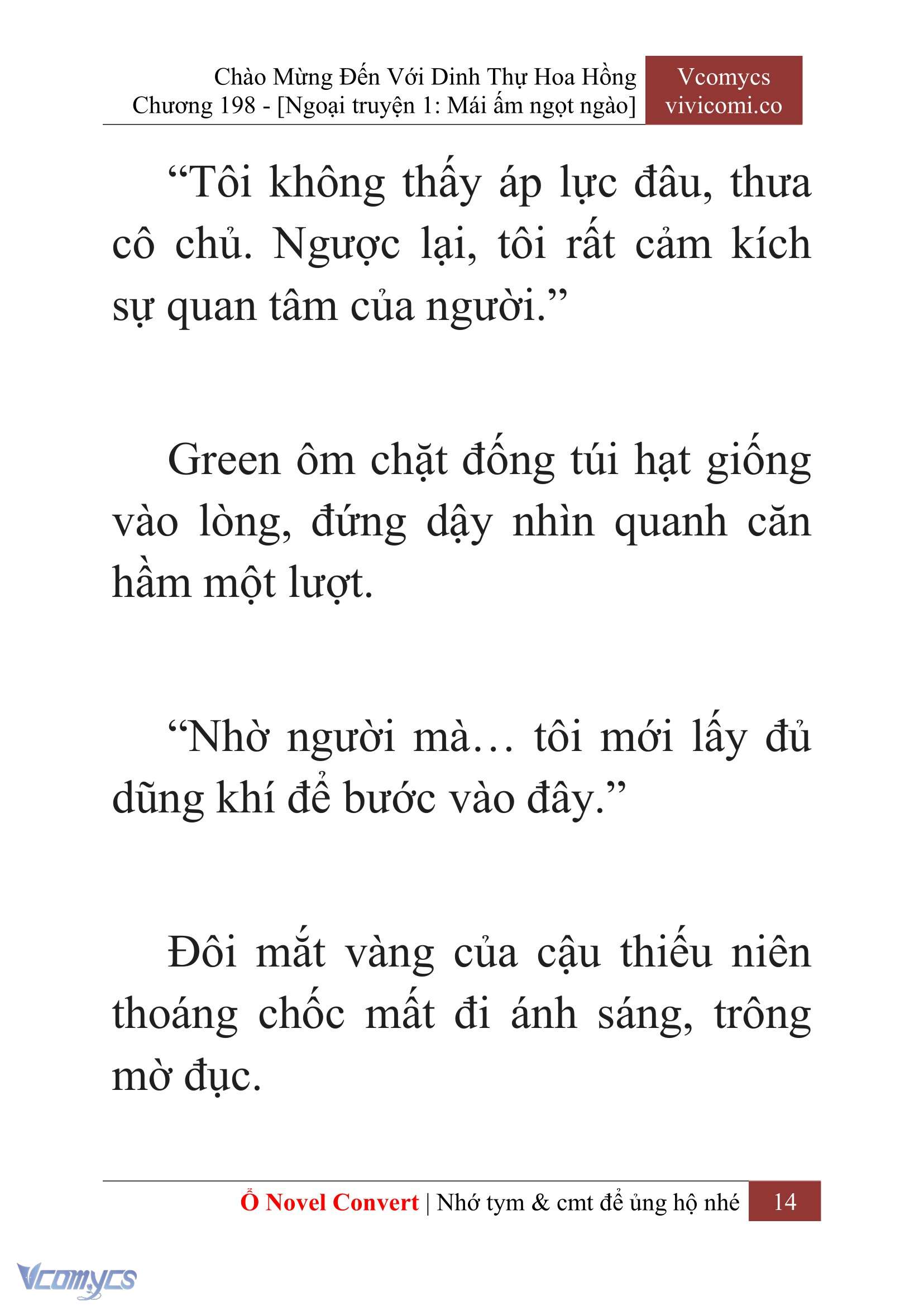 [Novel] Chào Mừng Đến Với Dinh Thự Hoa Hồng Chap 198 - Trang 2