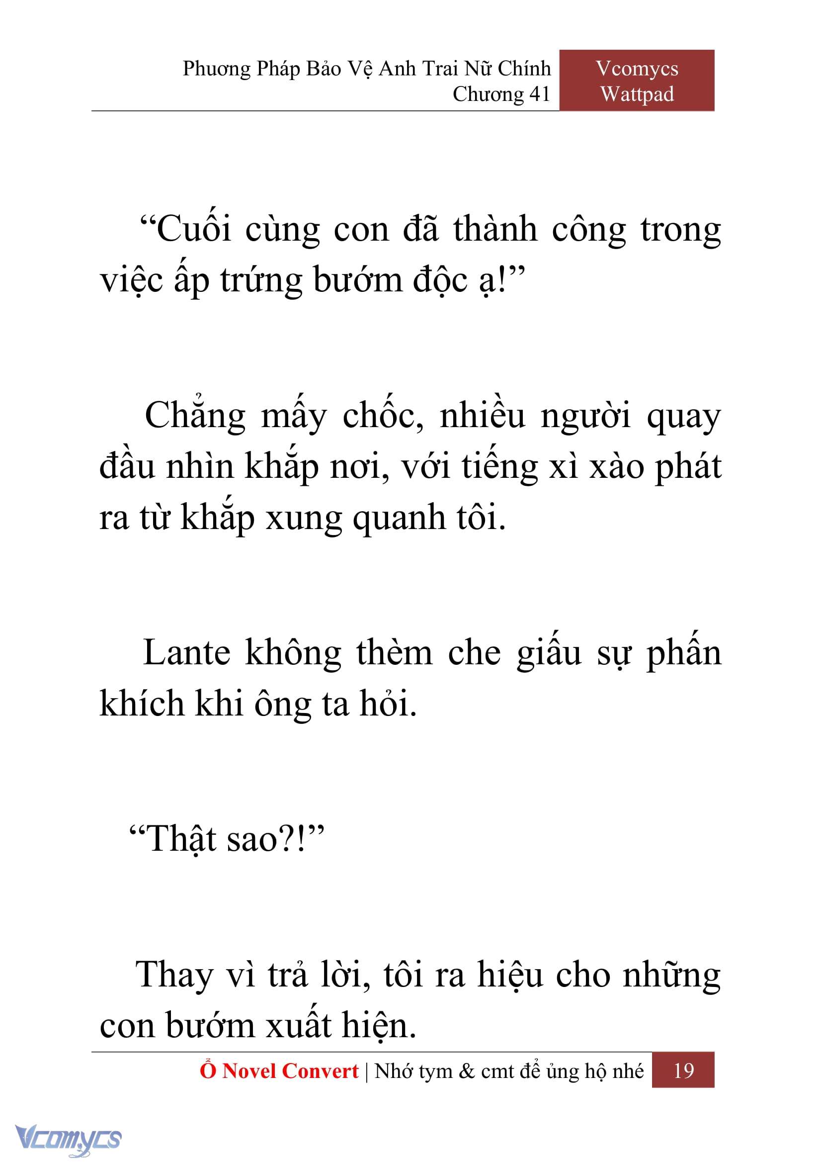 [Novel] Phương Pháp Bảo Vệ Anh Trai Nữ Chính Chap 41 - Trang 2