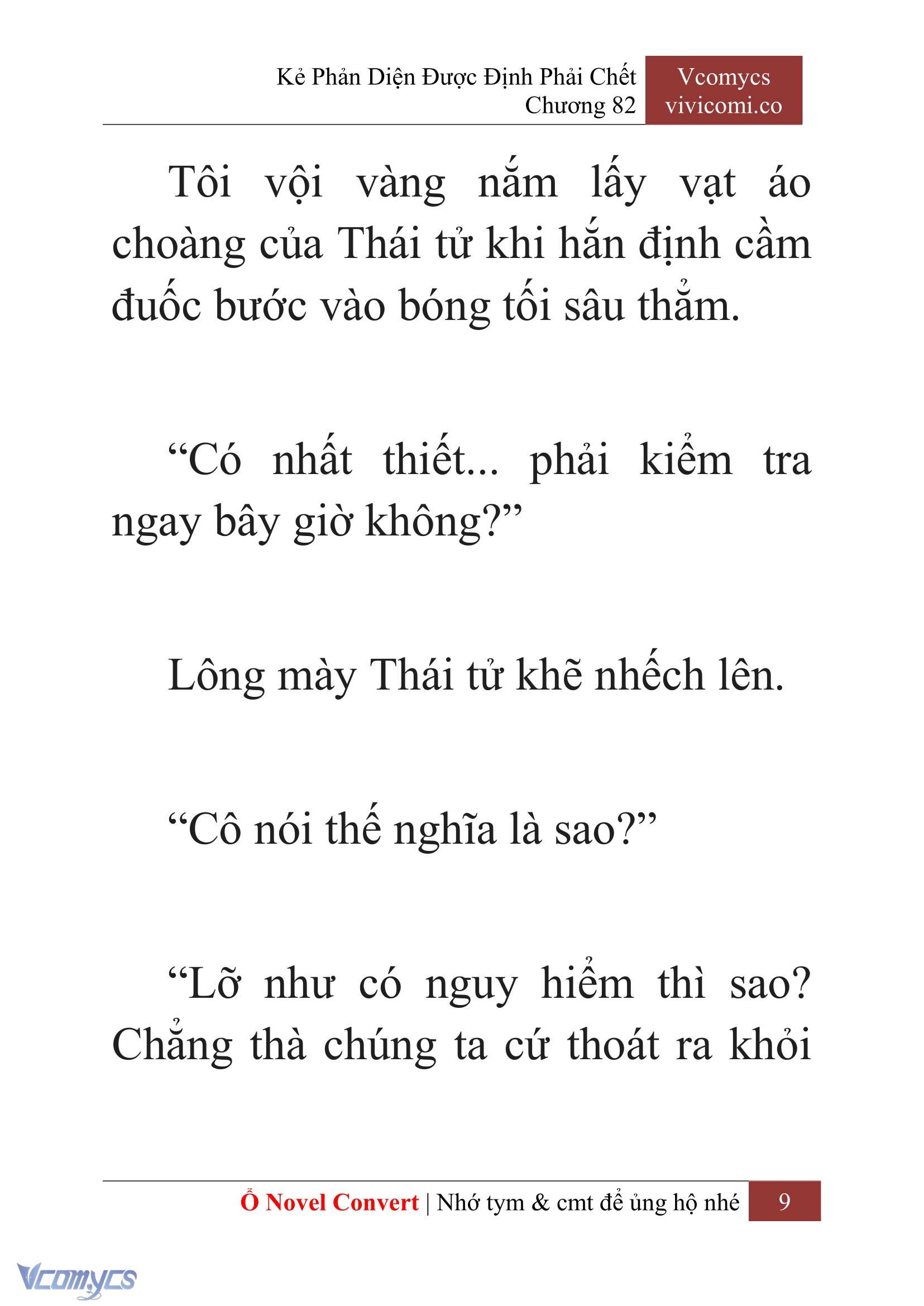 [Novel] Kẻ Phản Diện Được Định Phải Chết Chap 82 - Next Chap 83