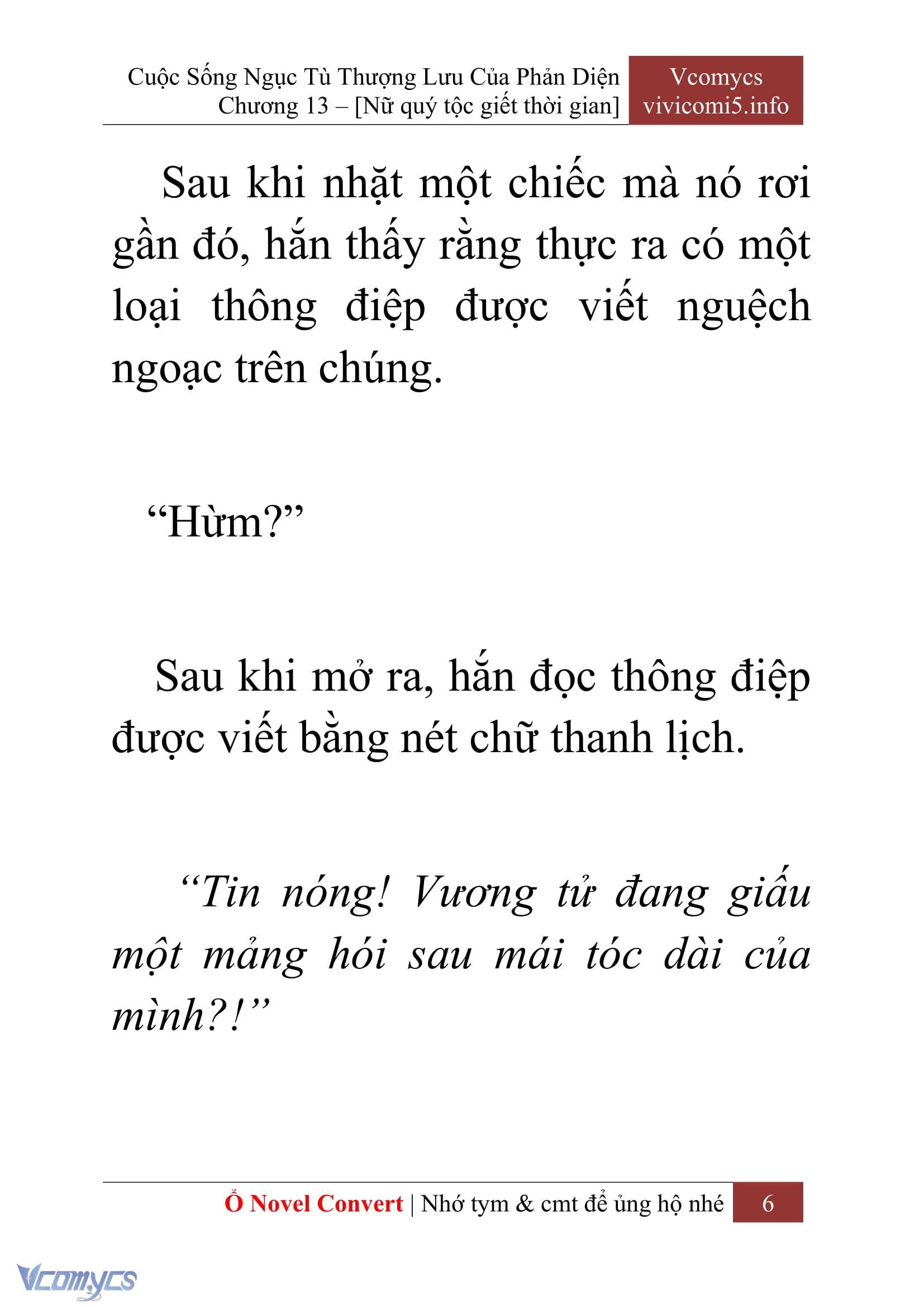 [Novel] Cuộc Sống Ngục Tù Thượng Lưu Của Nhân Vật Phản Diện Chap 13 - Trang 2