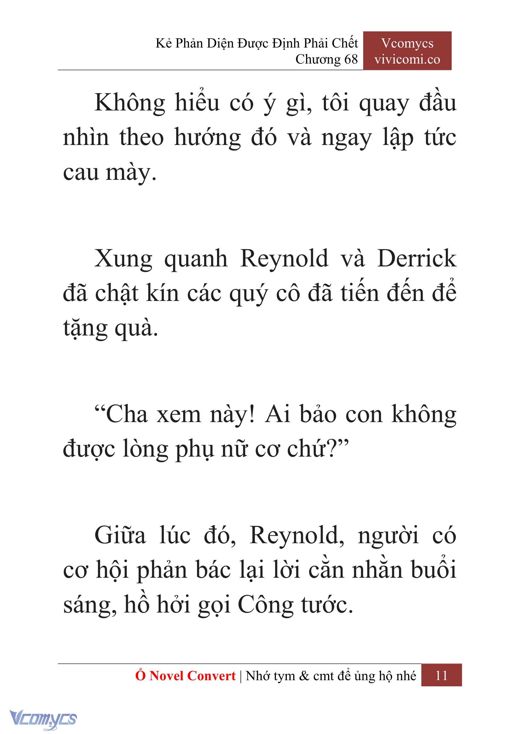 [Novel] Kẻ Phản Diện Được Định Phải Chết Chap 68 - Next Chap 69