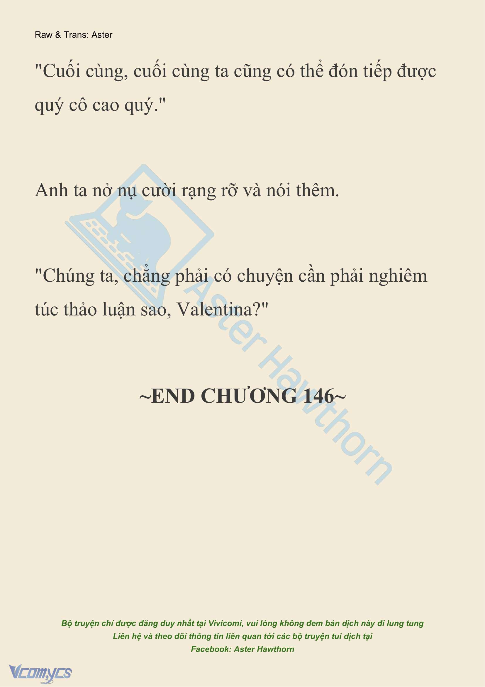 [NOVEL] Thiên Đường Của Valentina Chap 146 - Trang 2