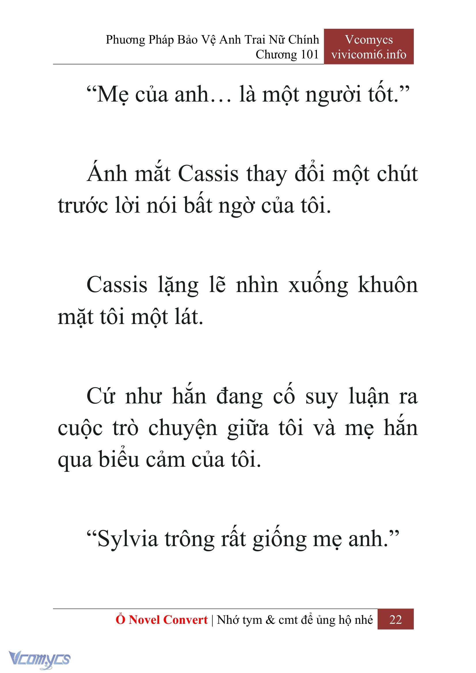 [Novel] Phương Pháp Bảo Vệ Anh Trai Nữ Chính Chap 101 - Trang 2