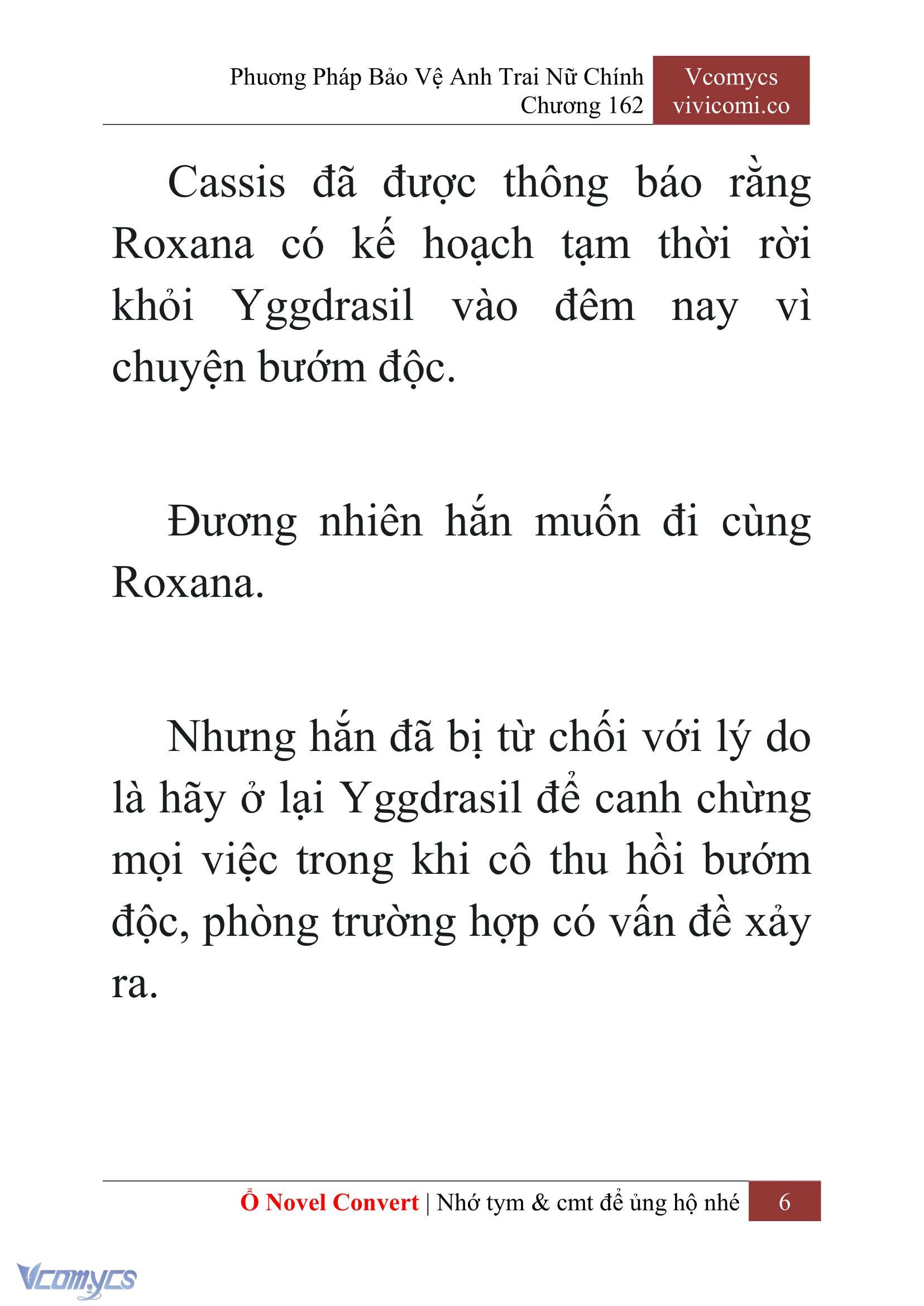 [Novel] Phương Pháp Bảo Vệ Anh Trai Nữ Chính Chap 162 - Trang 2