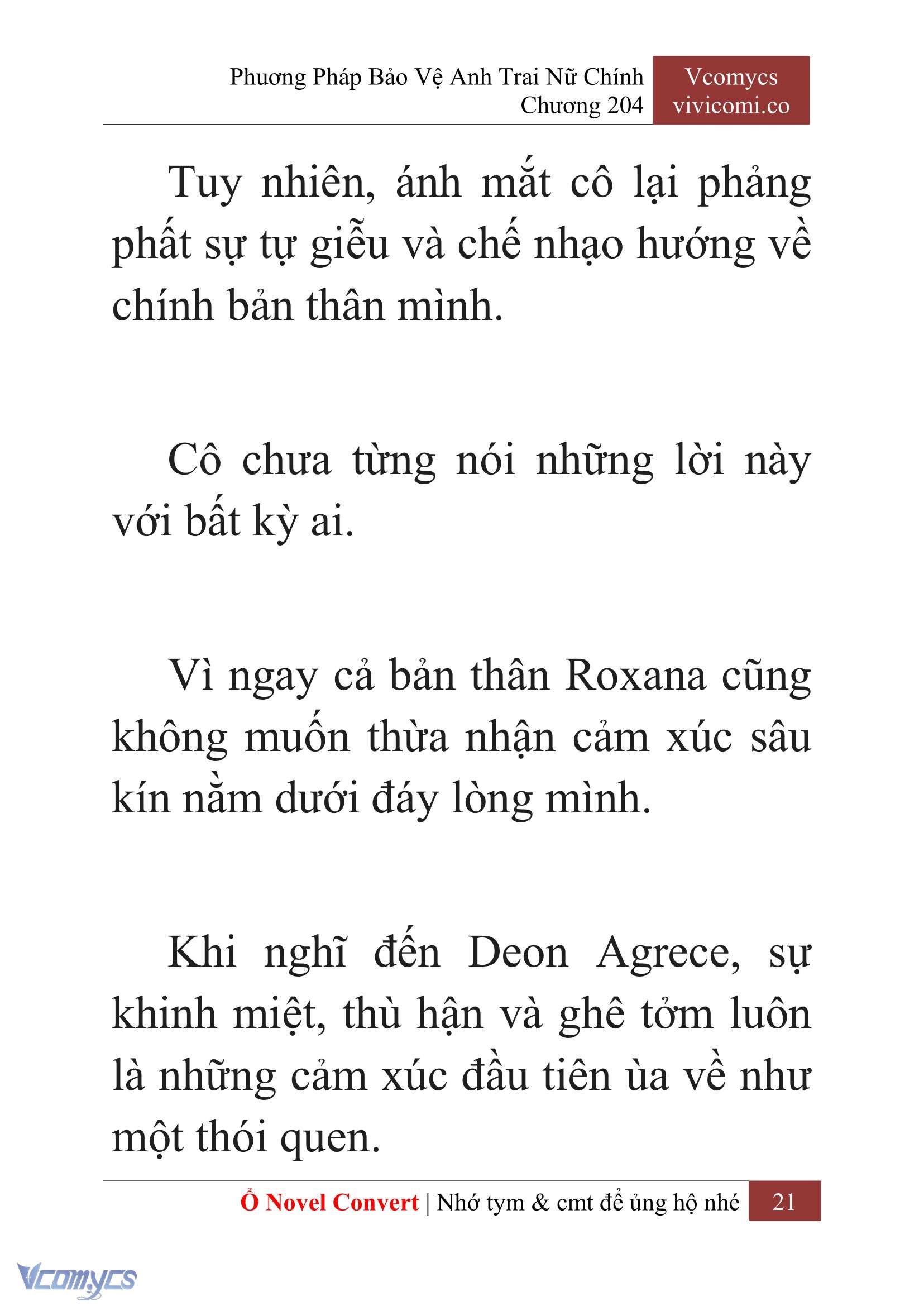 [Novel] Phương Pháp Bảo Vệ Anh Trai Nữ Chính Chap 204 - Trang 2