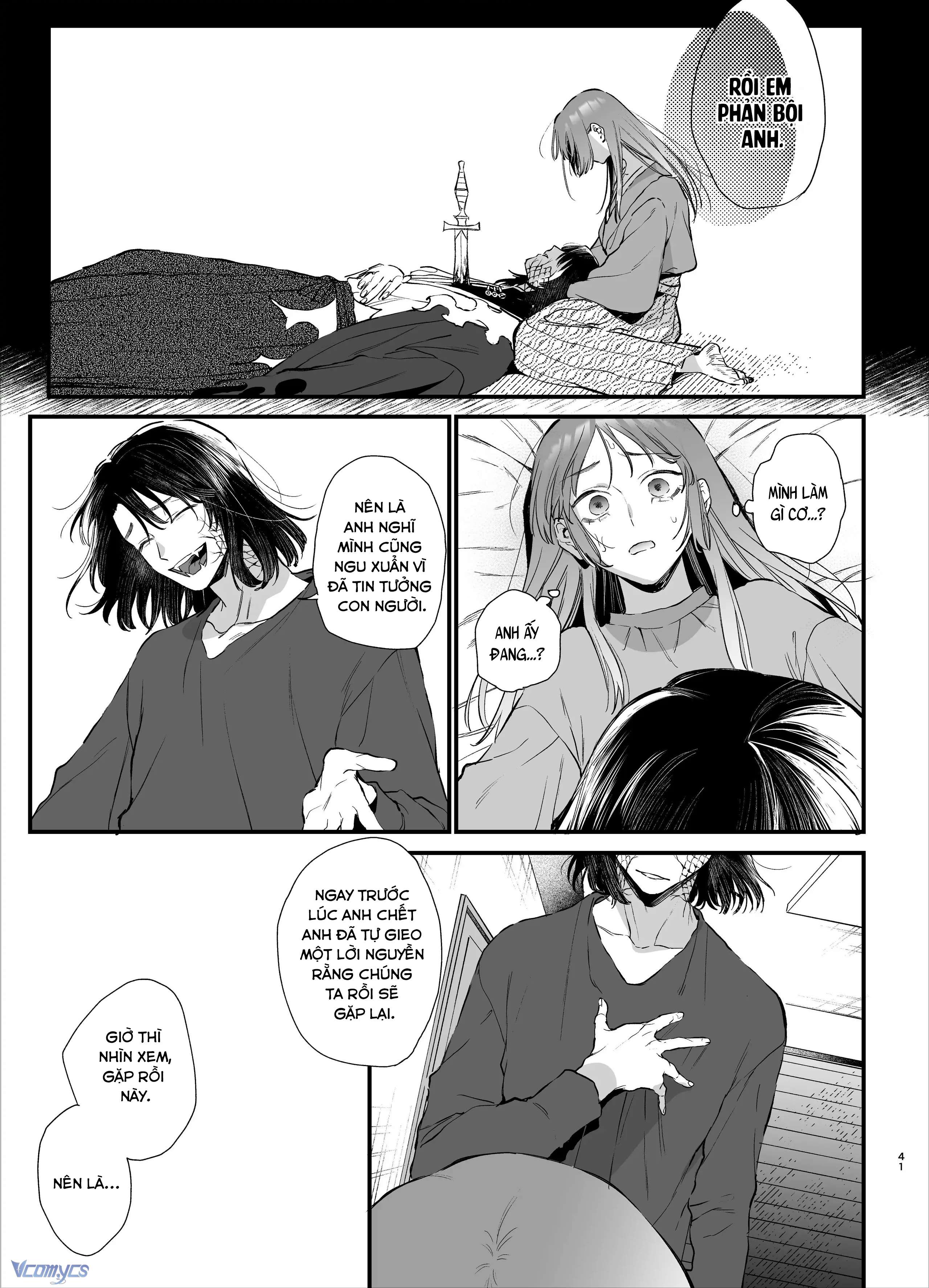 『18+』Bị Gã Đàn Ông Rắn Cuồng Si Chap 1 - Trang 2