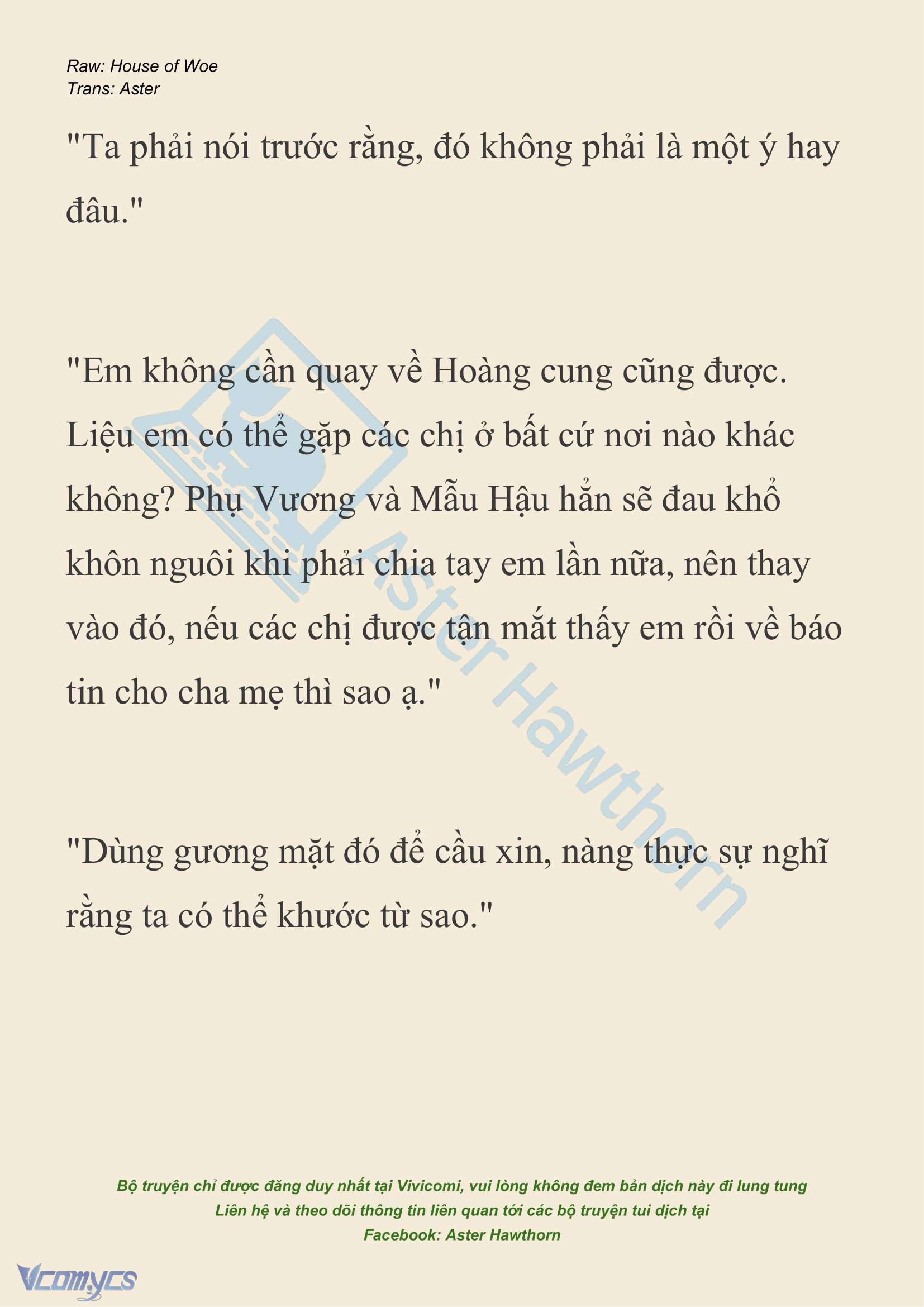 [NOVEL] Dành Cho Các Nữ Thần: Dành cho Psyche Chap 30 - Next 