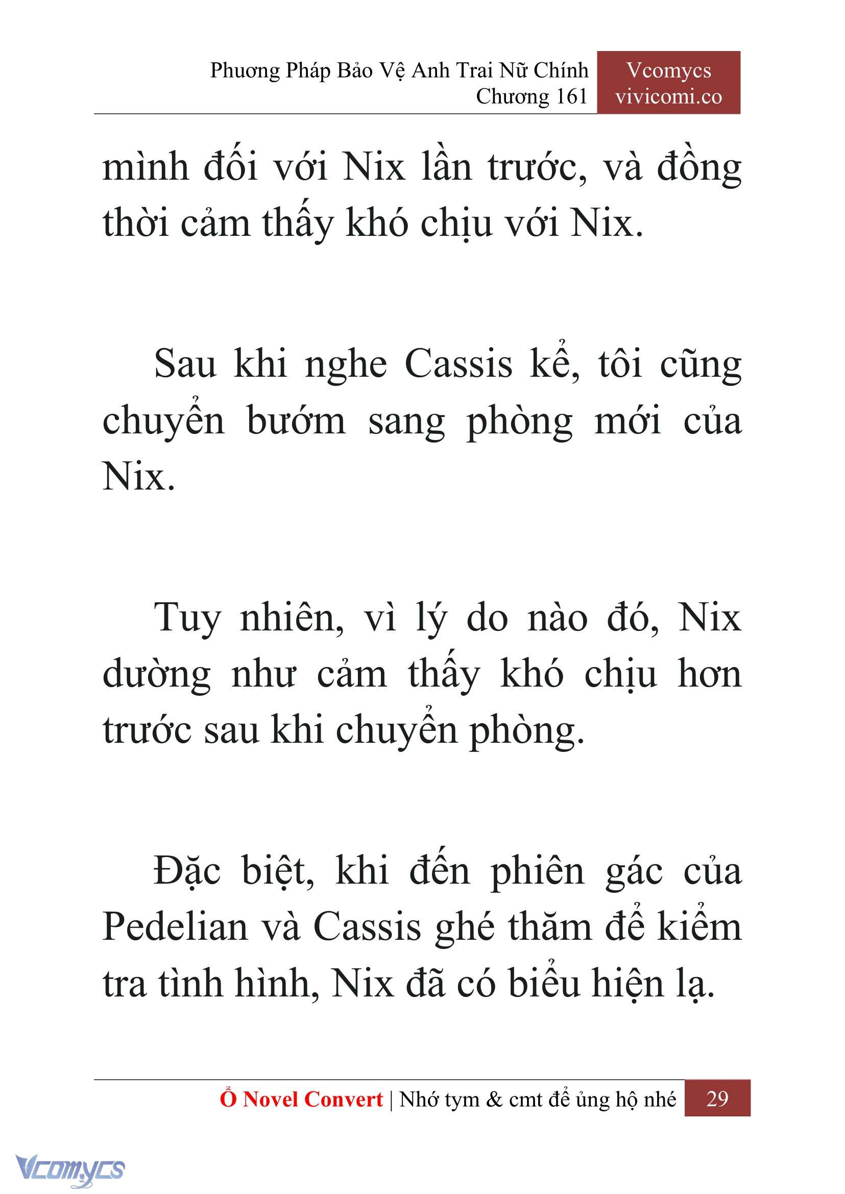 [Novel] Phương Pháp Bảo Vệ Anh Trai Nữ Chính Chap 161 - Trang 2