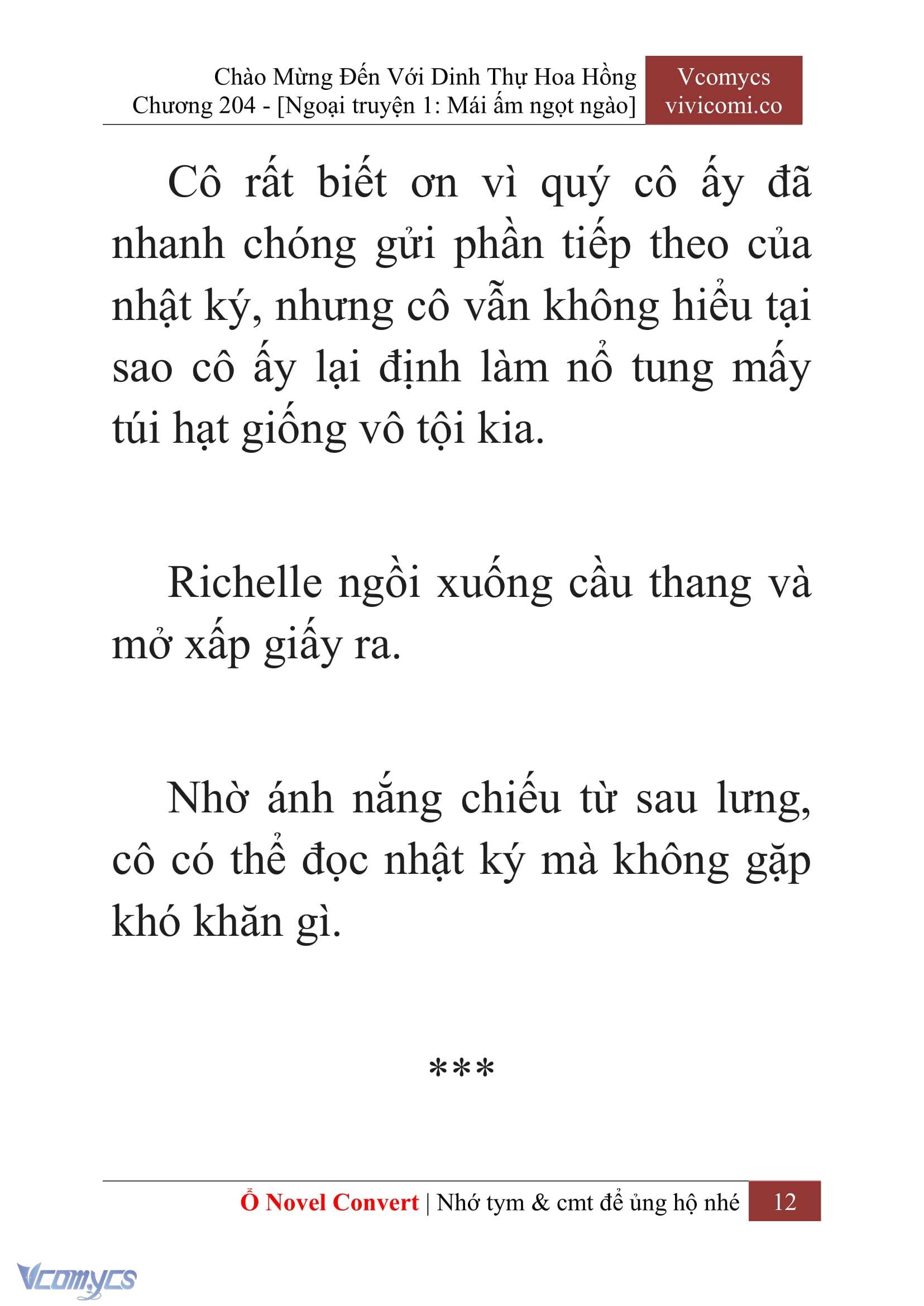 [Novel] Chào Mừng Đến Với Dinh Thự Hoa Hồng Chap 204 - Trang 2