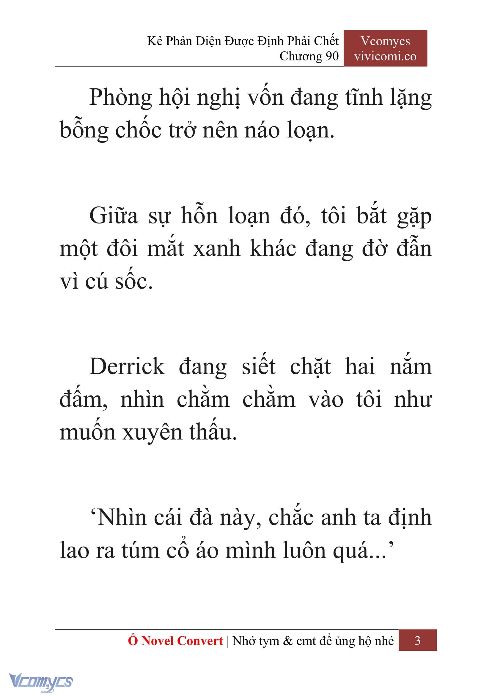 [Novel] Kẻ Phản Diện Được Định Phải Chết Chap 90 - Trang 2