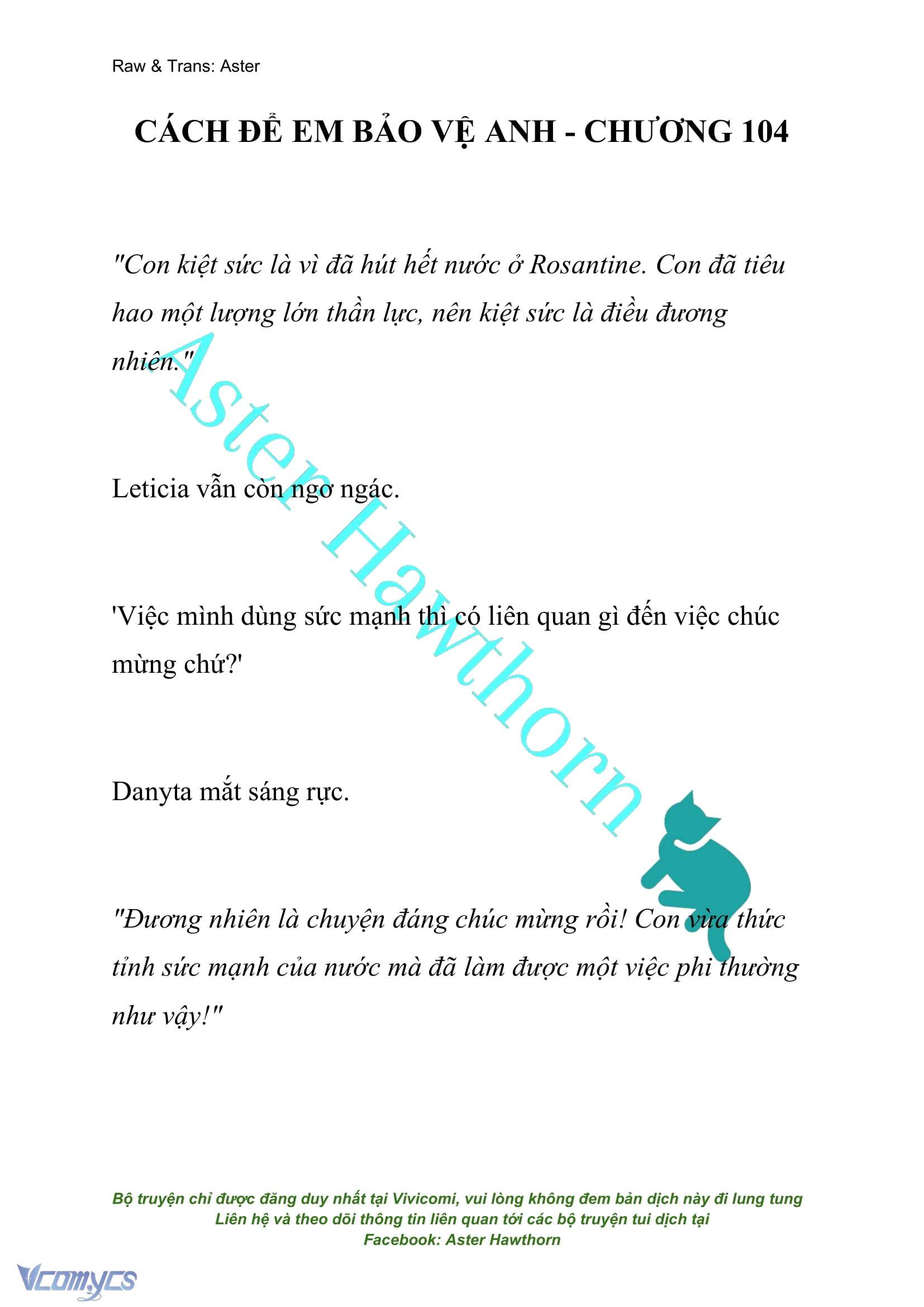 [NOVEL] Cách Để Em Bảo Vệ Anh Chap 104 - Trang 2