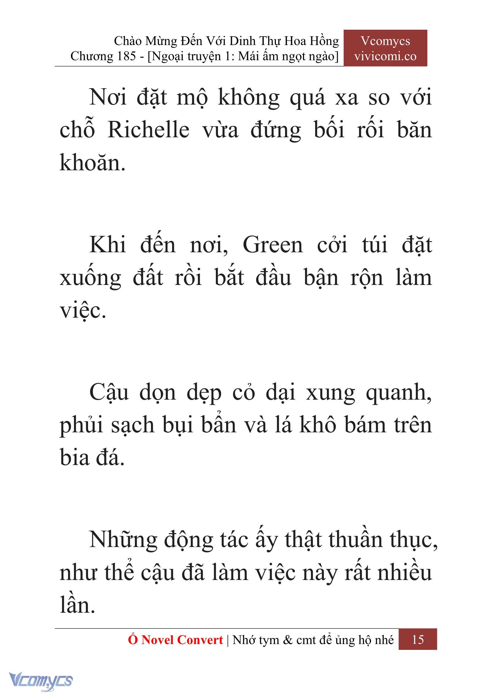 [Novel] Chào Mừng Đến Với Dinh Thự Hoa Hồng Chap 185 - Trang 2