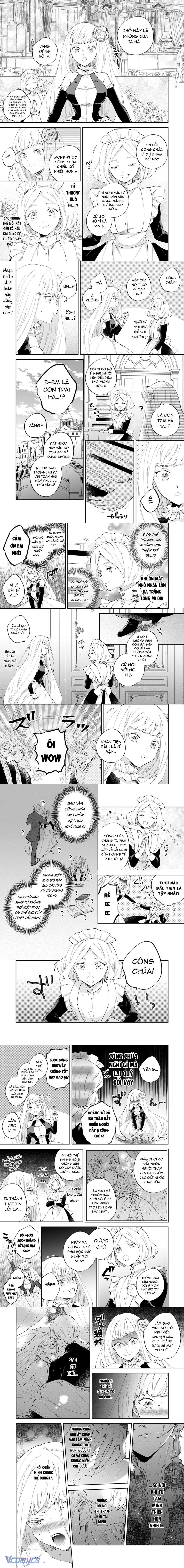 [18+] Tôi Và Công Chúa Chuyển Sinh Cho Nhau Rồi... Chap 2 - Trang 2