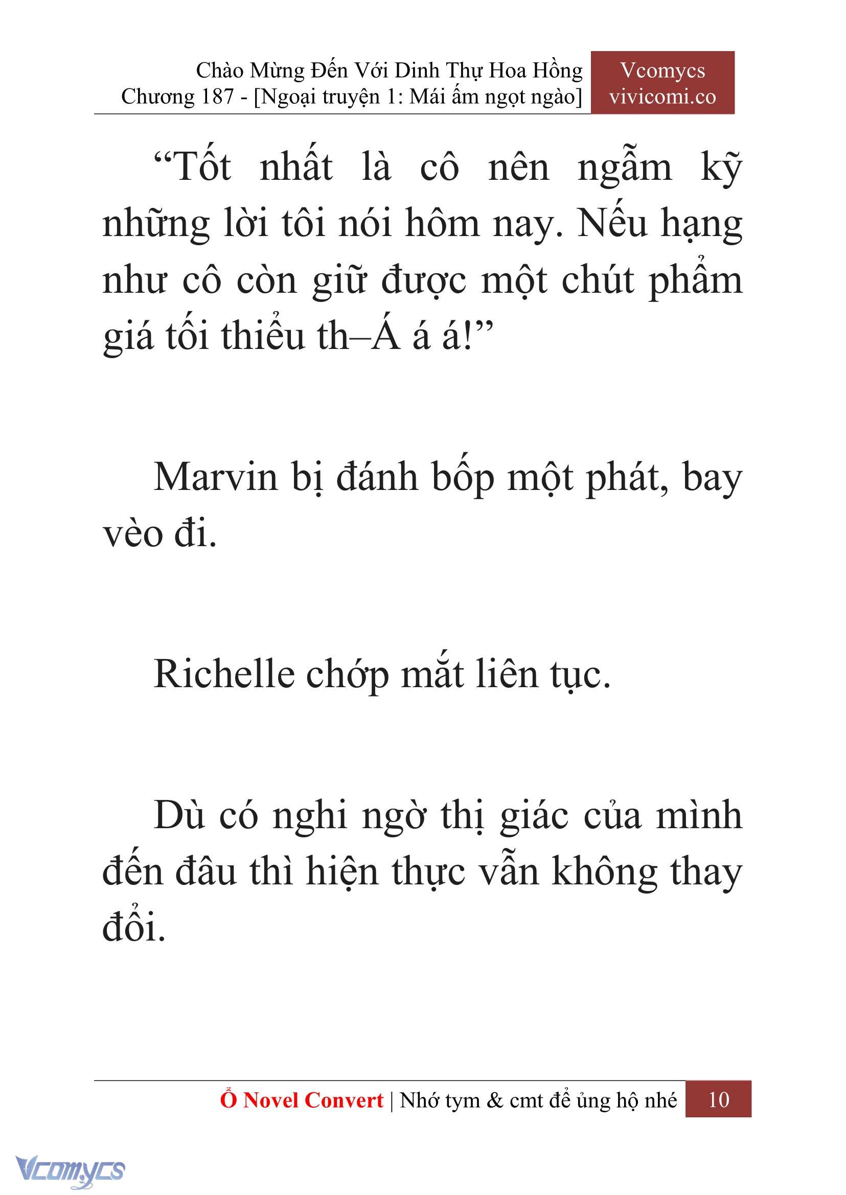 [Novel] Chào Mừng Đến Với Dinh Thự Hoa Hồng Chap 187 - Trang 2